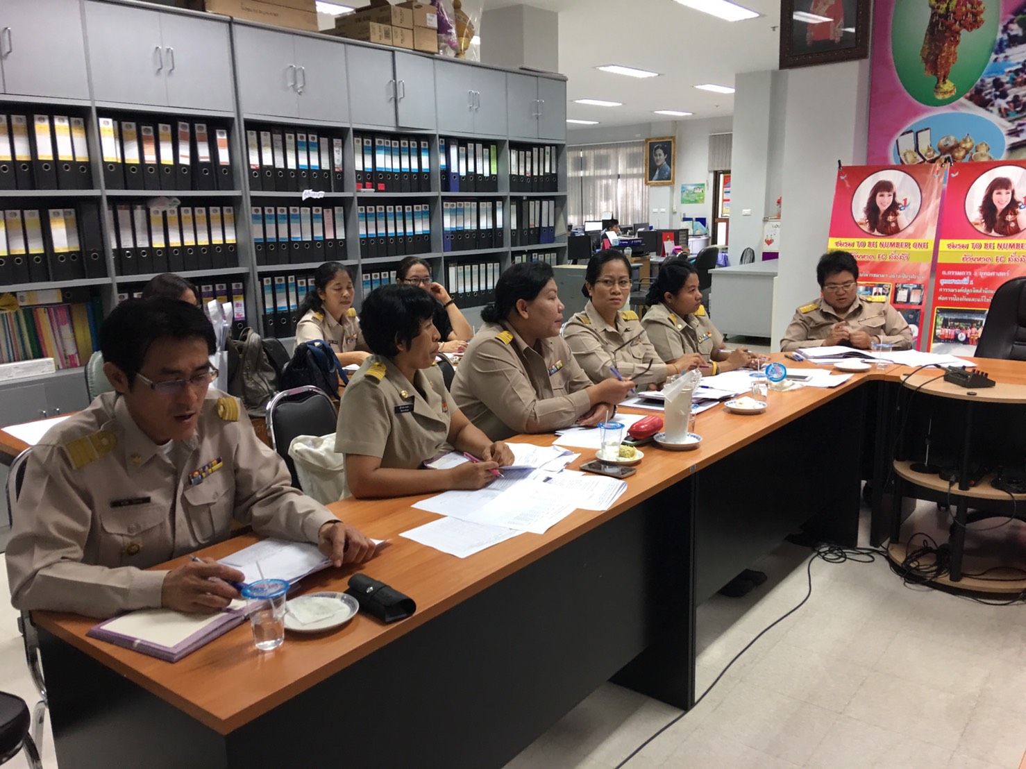 การประชุมหัวหน้ากลุ่มงาน/หัวหน้าฝ่าย/พัฒนาการอำเภอ และนักวิชาการพัฒนาชุมชนจังหวัด ครั้งที่ 1/2560