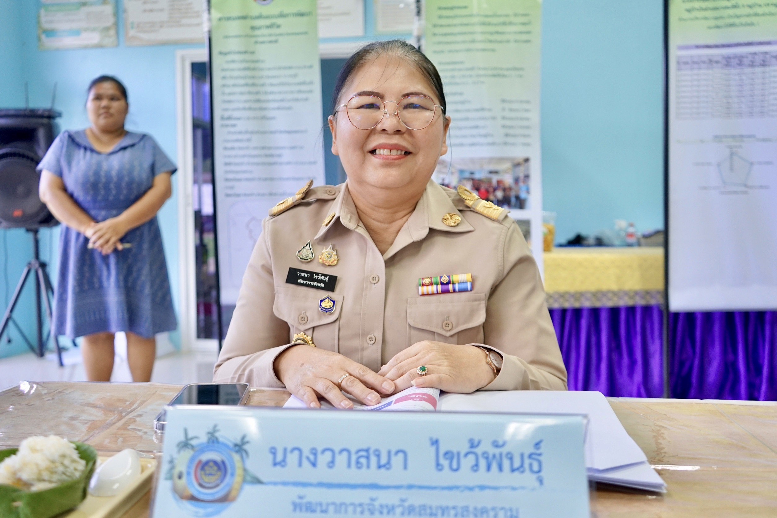 หัวหน้าผู้ตรวจ พช. ลงพื้นที่คัดเลือกสารสนเทศตำบลต้นแบบเพื่อพัฒนาคุณภาพชีวิต ระดับเขตตรวจราชการ ประจำปีงบประมาณ พ.ศ. 2567 ณ องค์การบริหารส่วนตำบลบางคนที อำเภอบางคนที จังหวัดสมุทรสงคราม