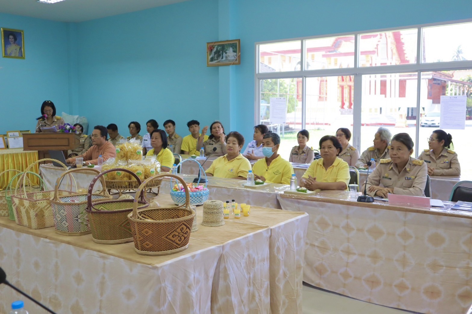 หัวหน้าผู้ตรวจ พช. ลงพื้นที่คัดเลือกสารสนเทศตำบลต้นแบบเพื่อพัฒนาคุณภาพชีวิต ระดับเขตตรวจราชการ ประจำปีงบประมาณ พ.ศ. 2567 ณ องค์การบริหารส่วนตำบลบางคนที อำเภอบางคนที จังหวัดสมุทรสงคราม