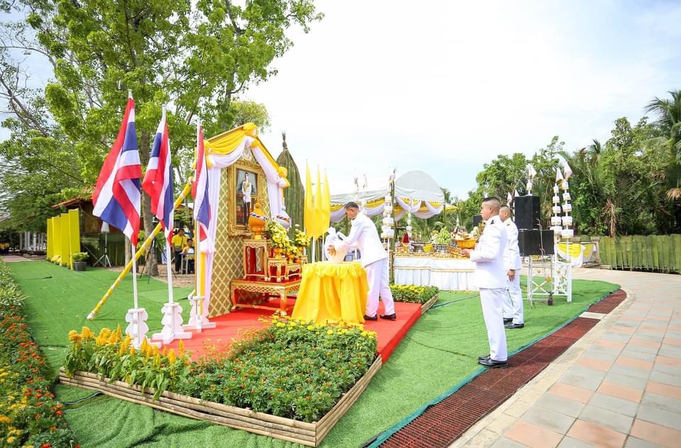 พช.สมุทรสงคราม ร่วมพิธีพลีกรรมตักน้ำจากแหล่งน้ำศักดิ์สิทธิ์