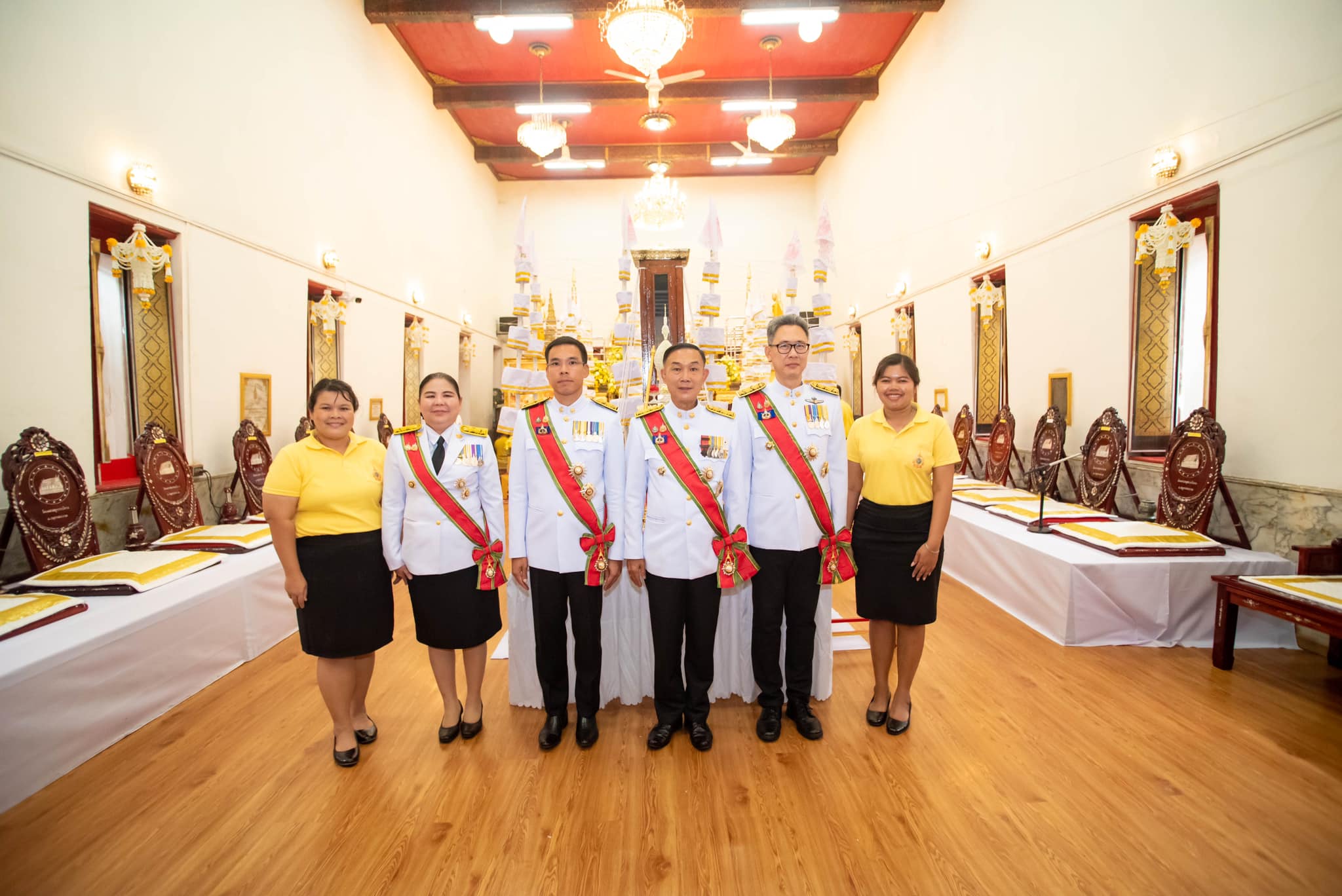 พช.สมุทรสงคราม ร่วมพิธีเวียนเทียนสมโภชน้ำพระพุทธมนต์ศักดิ์สิทธิ์ เนื่องในโอกาสมหามงคลเฉลิมพระชนมพรรษา 6 รอบ 28 กรกฎาคม 2567