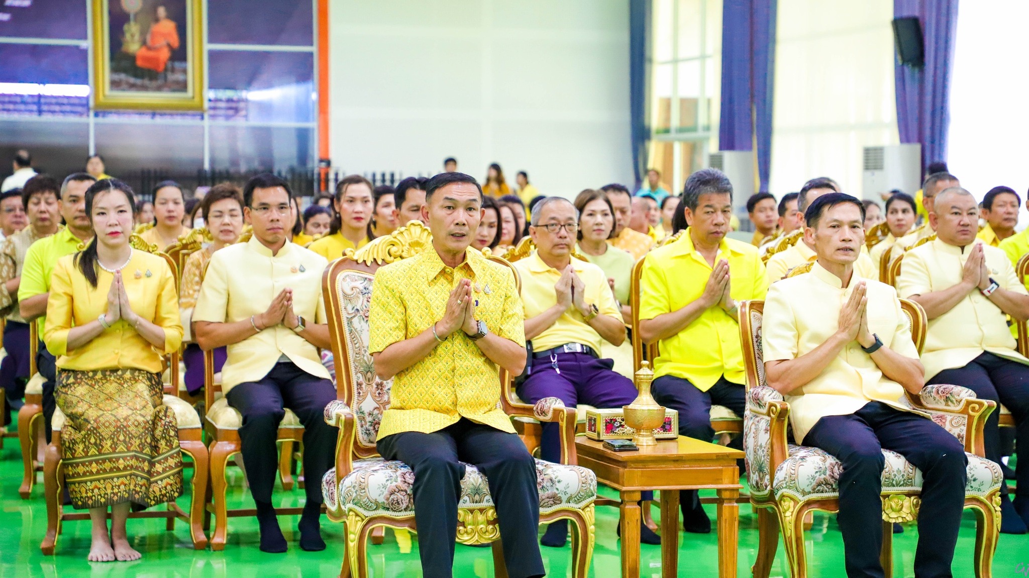 พช.สมุทรสงคราม ร่วมพิธีมอบเทียนพรรษาและพิธีทอดผ้าป่าต้นไม้พืชผลกินได้ “ชาวแม่กลอง รวมพลังชาวประชา ปลูกกล้วยน้ำว้า เฉลิมพระเกียรติพระบาทสมเด็จพระเจ้าอยู่หัว” และกิจกรรม “พลังบวร รวมใจ 1 วัด 1 ถนน ปลูกพืชผลกินได้” เนื่องในโอกาสมหามงคลเฉลิมพระชนมพรรษา 6 รอบ 28 กรกฎาคม 2567