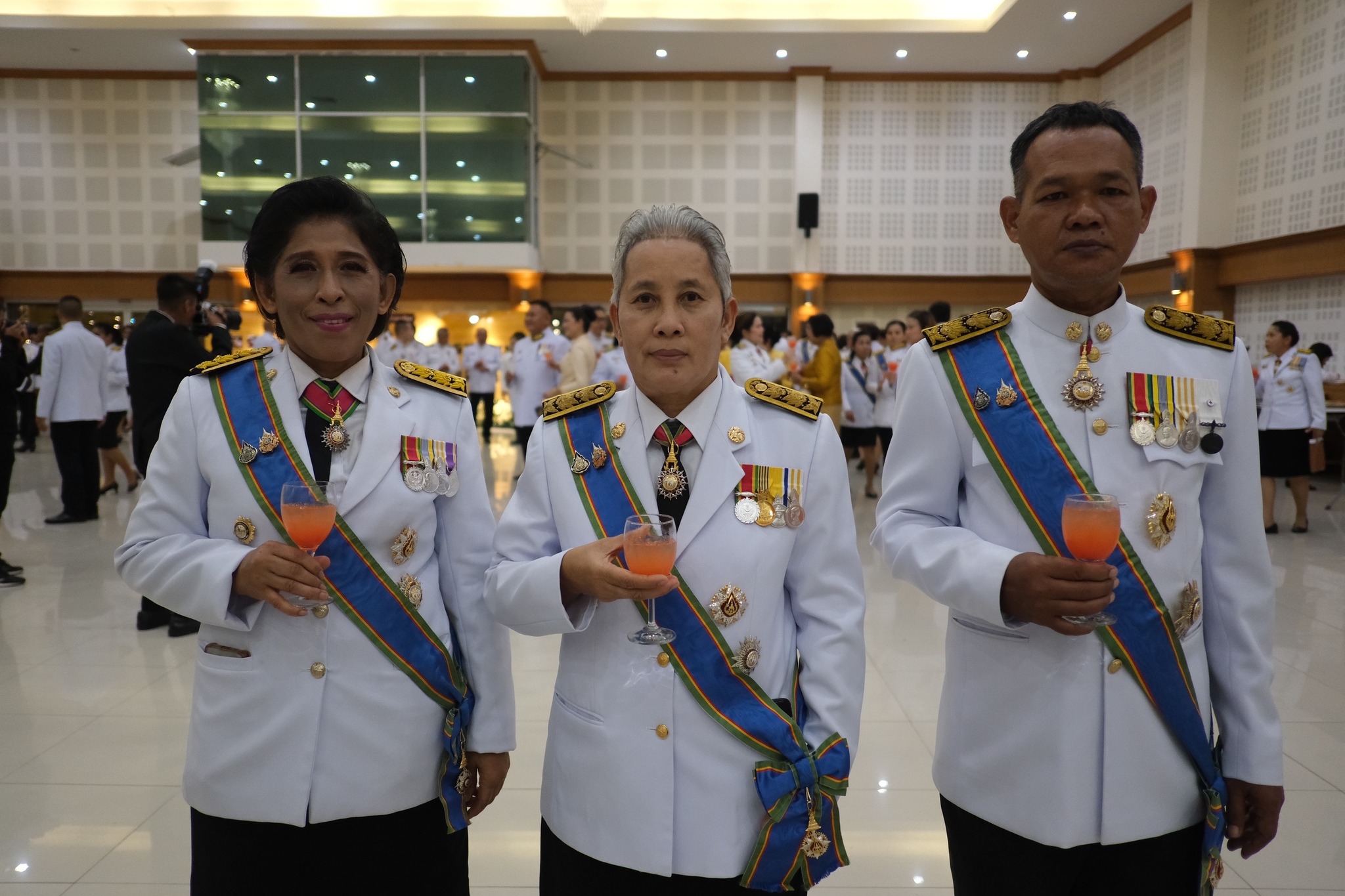 พช.สมุทรสงคราม ร่วมงานสโมสรสันนิบาต เฉลิมพระเกียรติพระบาทสมเด็จพระเจ้าอยู่หัว เนื่องในโอกาสพระราชพิธีมหามงคลเฉลิมพระชนมพรรษา 6 รอบ 28 กรกฎาคม 2567 จังหวัดสมุทรสงคราม