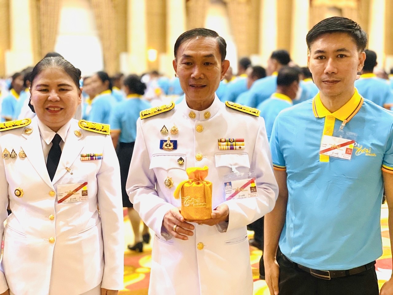 จังหวัดสมุทรสงคราม เฝ้าฯ รับเสด็จพระบาทสมเด็จพระเจ้าอยู่หัว และสมเด็จพระนางเจ้าฯ พระบรมราชินี เสด็จฯ เนื่องในโอกาสทรงเป็นประธานในงานมหกรรมกองทุนแม่ของแผ่นดิน ประจำปี 2567