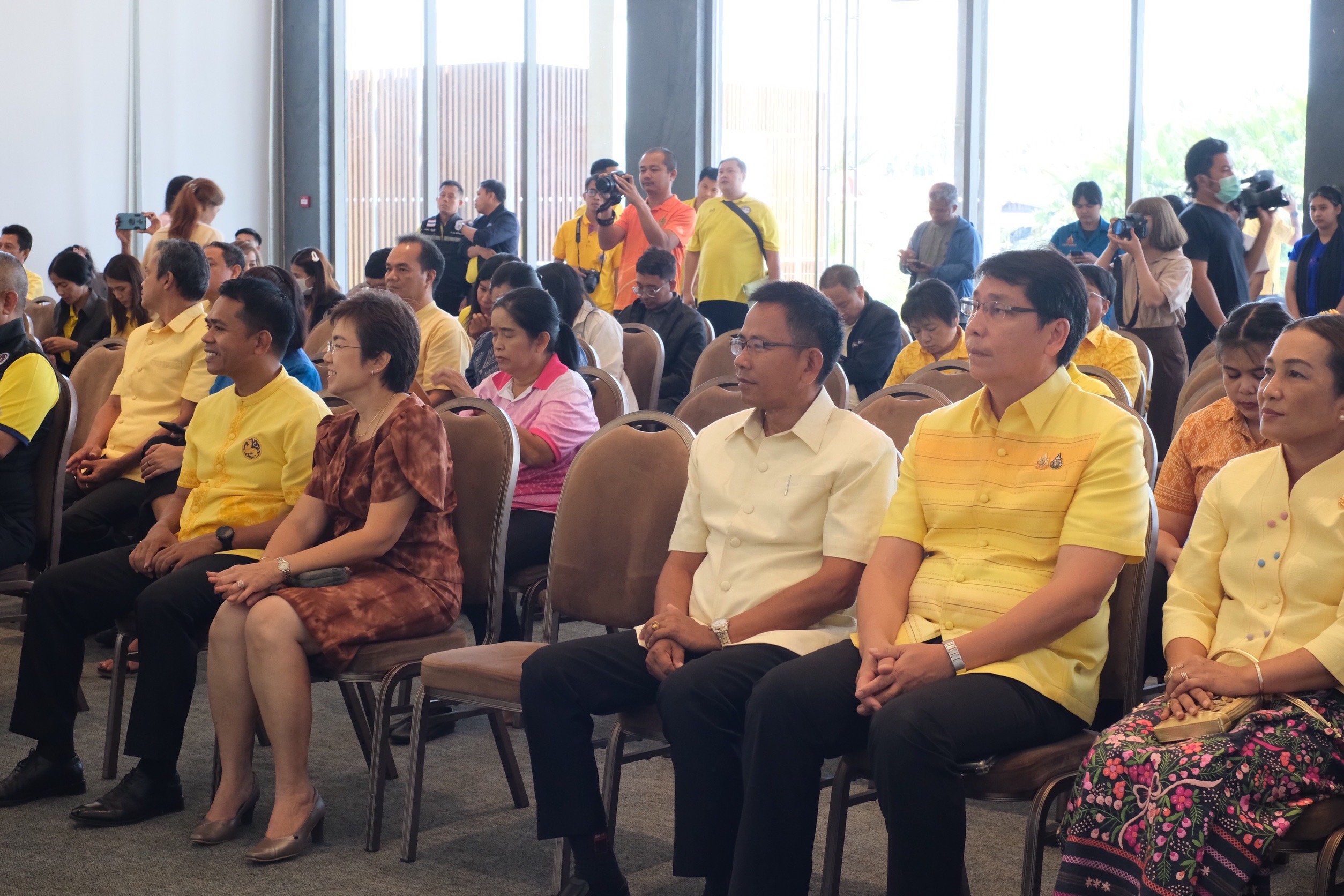 พช.สมุทรสงคราม ร่วมงานแถลงข่าวโครงการมหกรรมท่องเที่ยววัฒนธรรม ประเพณี ชาติพันธุ์ กลุ่มจังหวัดภาคกลางตอนล่าง 2 สมุทรสงคราม สมุทรสาคร เพชรบุรี และประจวบคีรีขันธ์