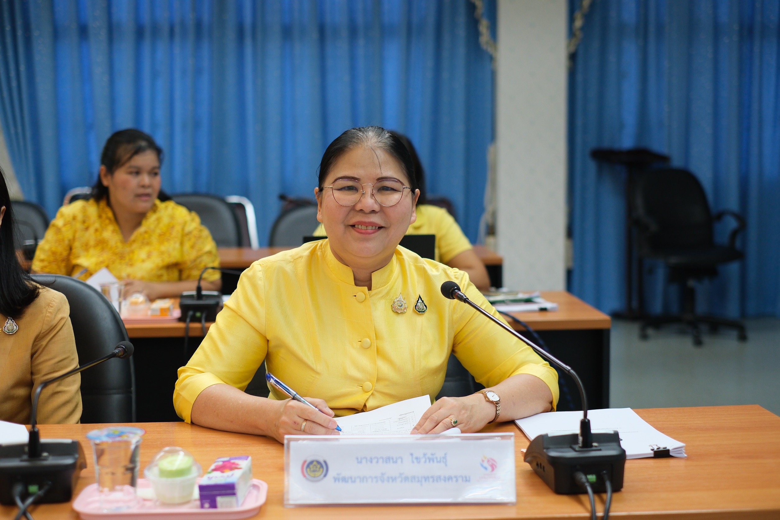 พช.สมุทรสงคราม ดำเนินการประชุมคณะอนุกรรมการบริหารกองทุนพัฒนาบทบาทสตรีระดับจังหวัด จังหวัดสมุทรสงคราม ครั้งที่ 7/2567