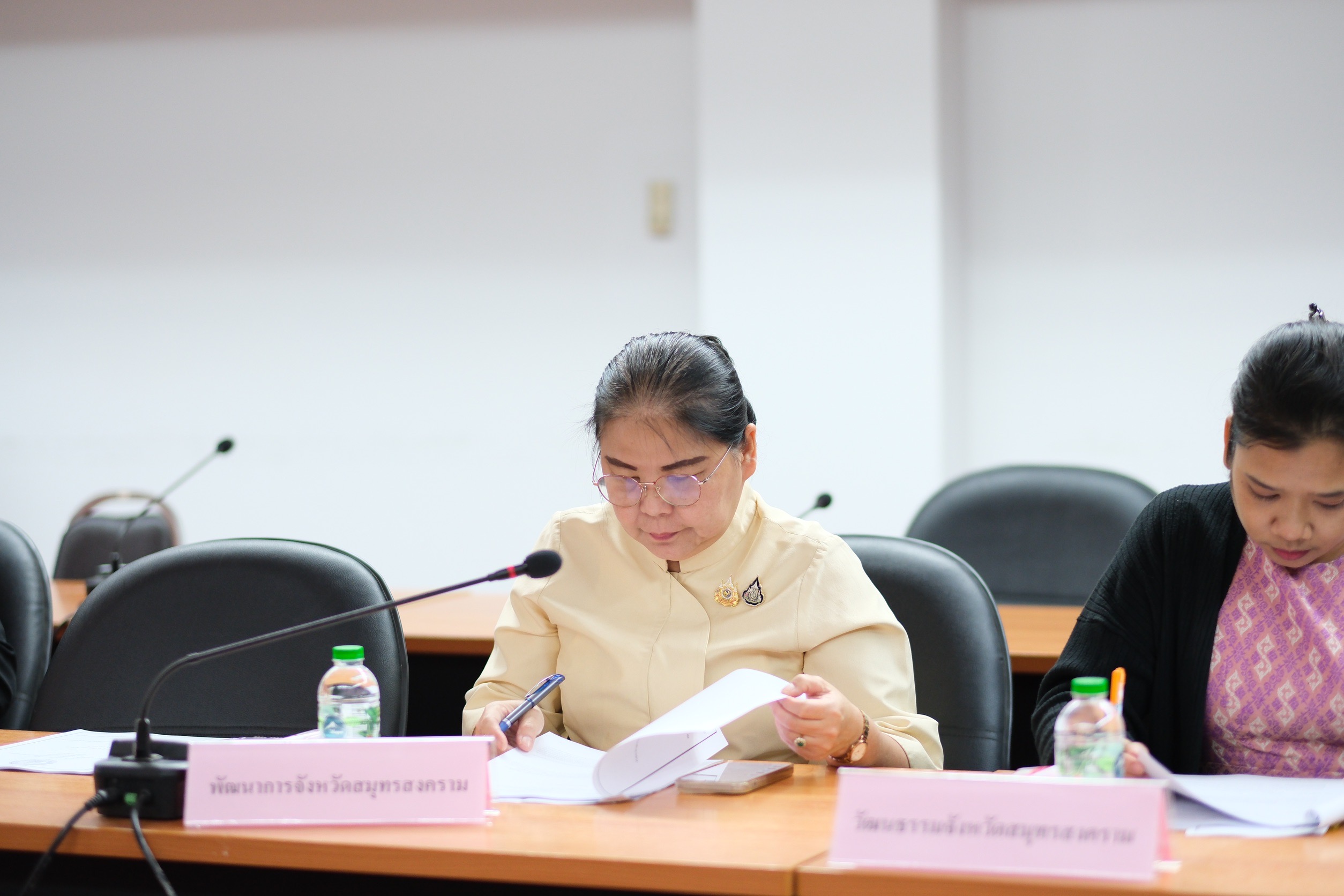 พช.สมุทรสงคราม ร่วมประชุมคณะกรรมการบริหารกองทุนส่งเสริมการจัดสวัสดิการสังคม จังหวัดสมุทรสงคราม ครั้้งที่ 2/2567