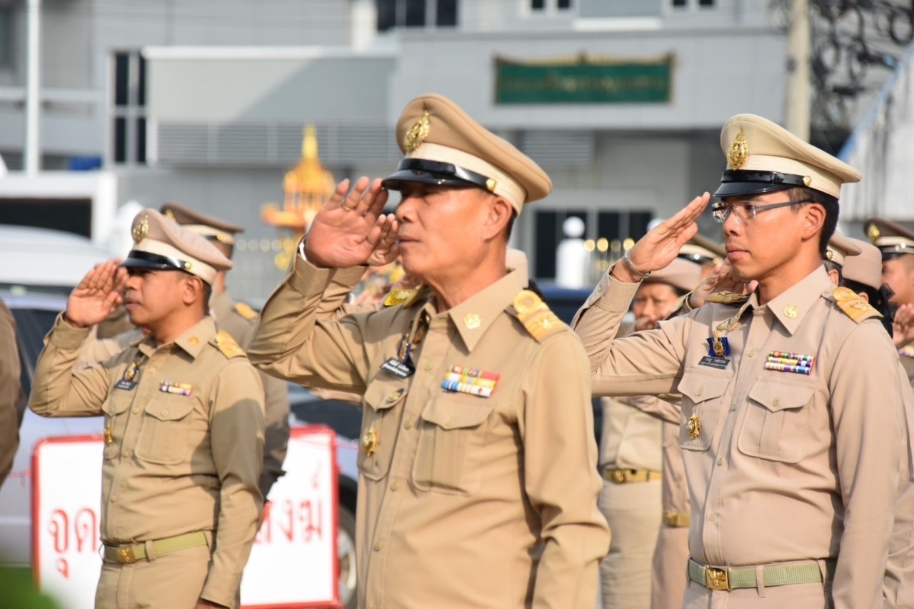 พช.สมุทรสงคราม ร่วมกิจกรรมเนื่องในวันพระราชทานธงชาติไทย 28 กันยายน (Thai National Flag Day) ประจำปี 2567