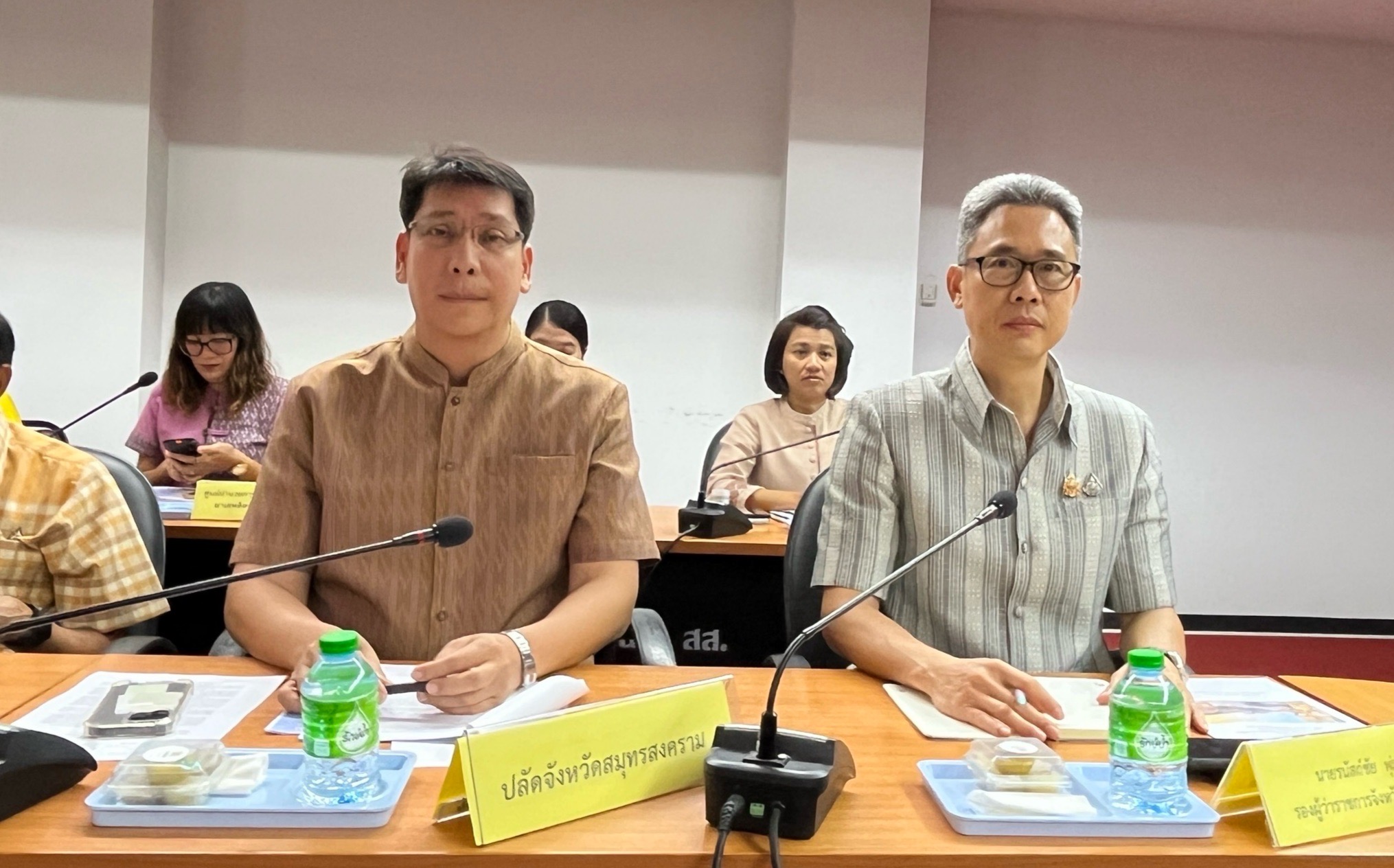 พช.สมุทรสงคราม ร่วมการประชุมหัวหน้าส่วนราชการประจำกระทรวงมหาดไทย จังหวัดสมุทรสงคราม