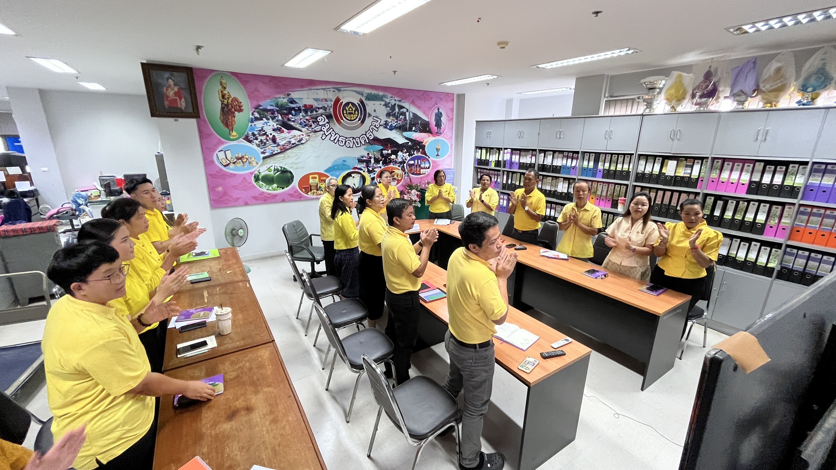 พช.สมุทรสงคราม ร่วมการประชุมกรมการพัฒนาชุมชนครั้งที่ 10/2567
