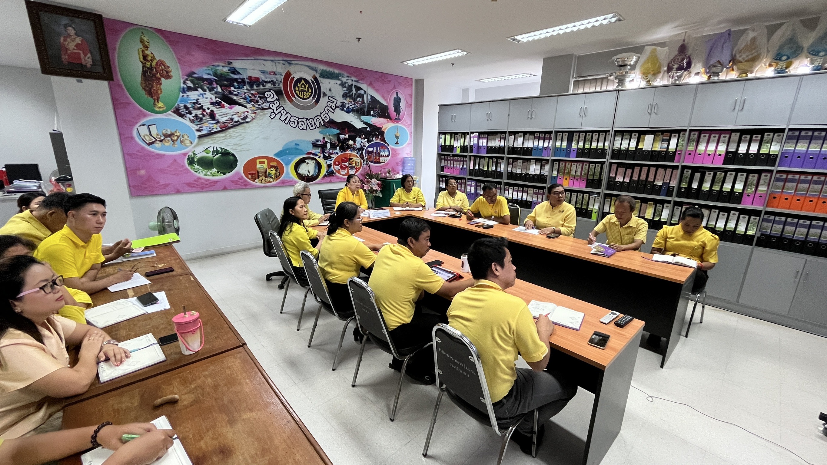 พช.สมุทรสงคราม ร่วมการประชุมกรมการพัฒนาชุมชนครั้งที่ 10/2567