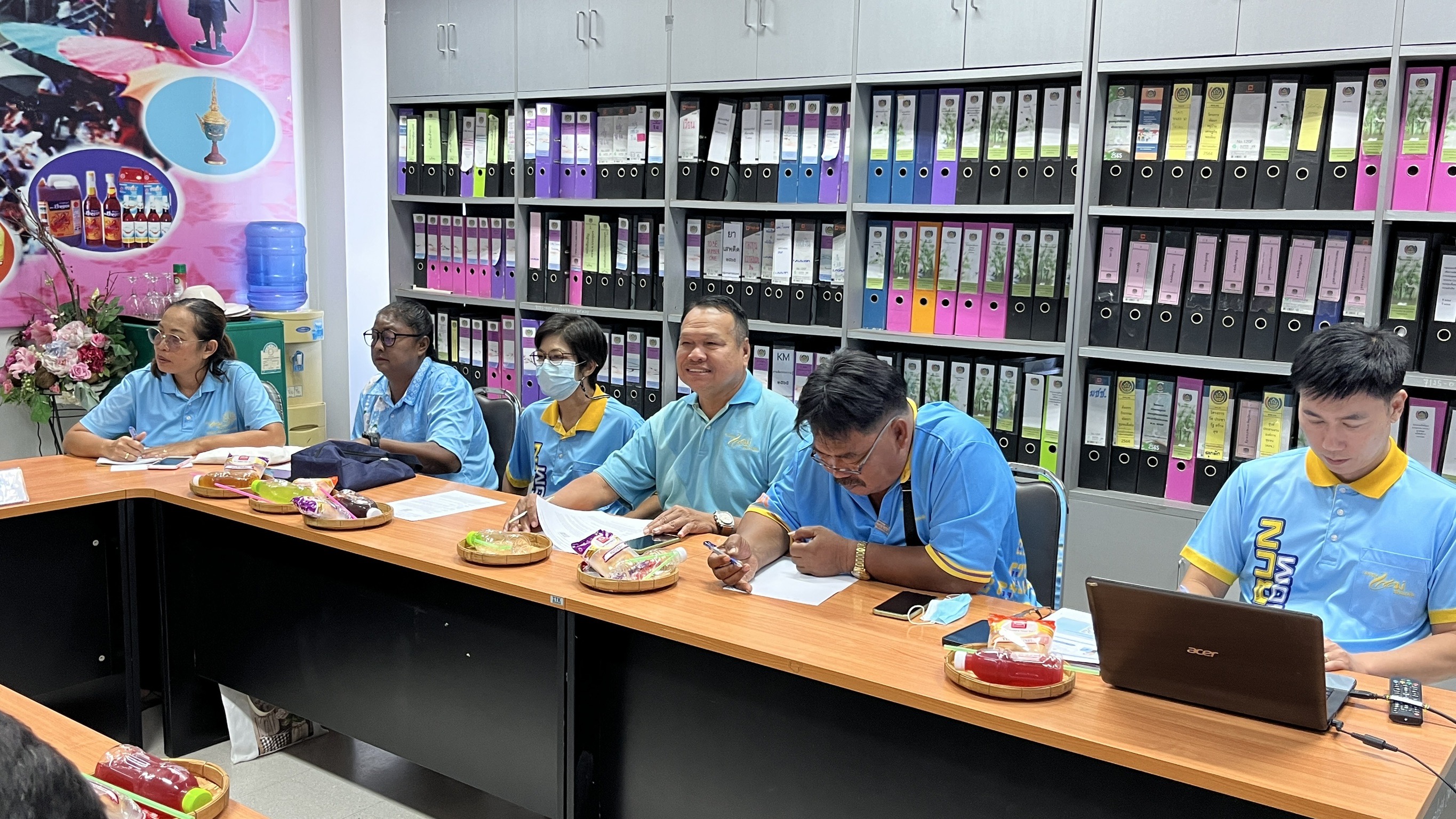 พช.สมุทรสงคราม ดำเนินการประชุมคณะกรรมการเครือข่ายกองทุนแม่ของแผ่นดินจังหวัดสมุทรสงคราม