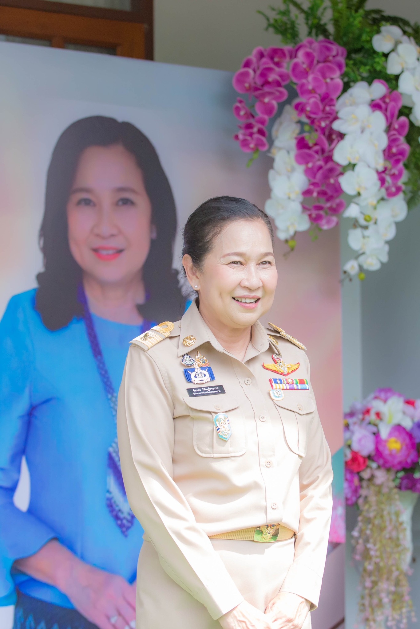 พช.สมุทรสงคราม ร่วมให้การต้อนรับ นางนิศากร วิศิษฎ์สรอรรถ ผู้ว่าราชการจังหวัดสมุทรสงคราม คนที่ 66