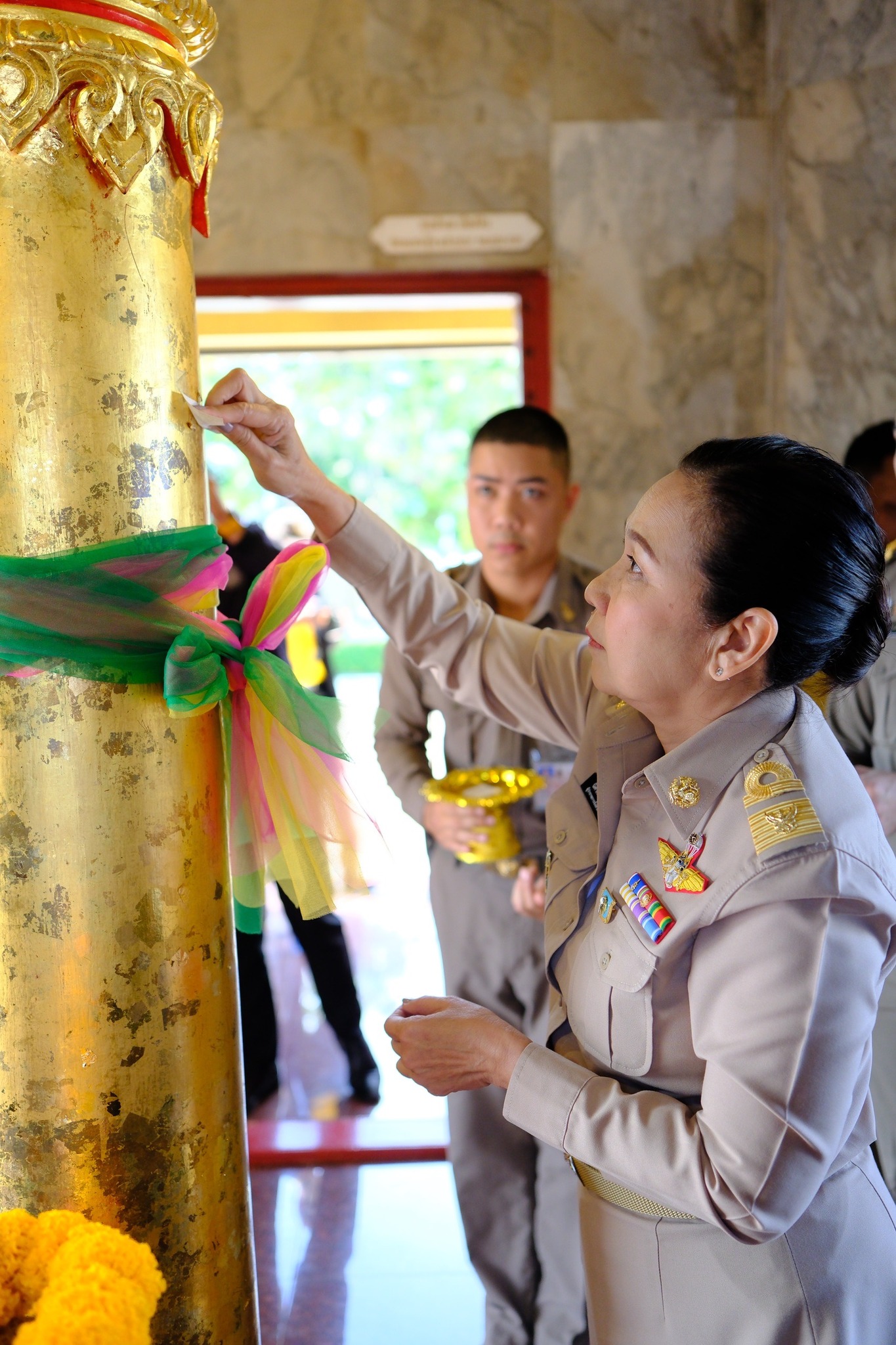 พช.สมุทรสงคราม ร่วมให้การต้อนรับ นางนิศากร วิศิษฎ์สรอรรถ ผู้ว่าราชการจังหวัดสมุทรสงคราม คนที่ 66