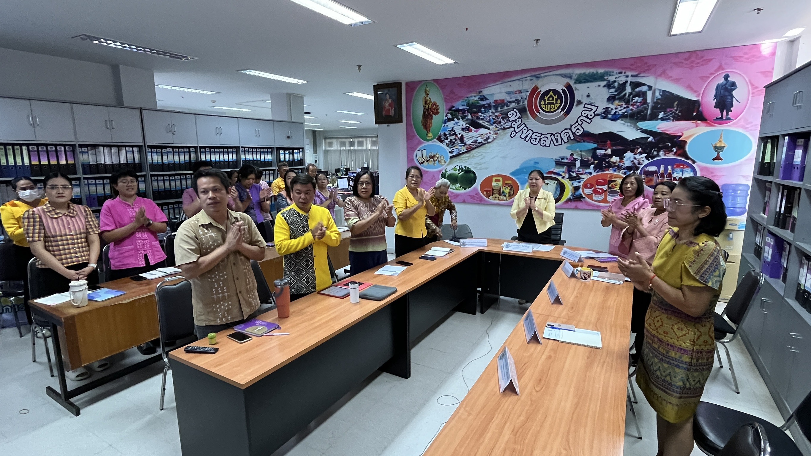 พช.สมุทรสงคราม ร่วมการประชุมกรมการพัฒนาชุมชนครั้งที่ 11/2567