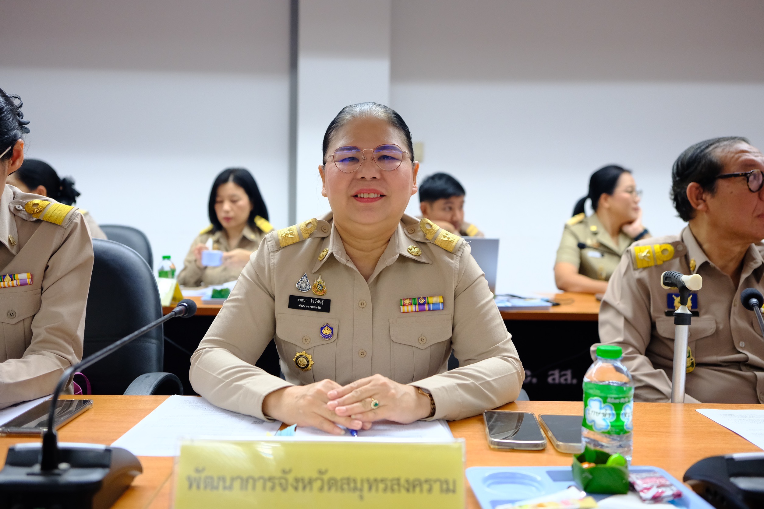 พช.สมุทรสงคราม ร่วมประชุมหัวหน้าส่วนราชการ หน่วยงานรัฐวิสาหกิจ สังกัดกระทรวงมหาดไทยและนายอำเภอ จังหวัดสมุทรสงคราม ครั้งที่ 11/2567