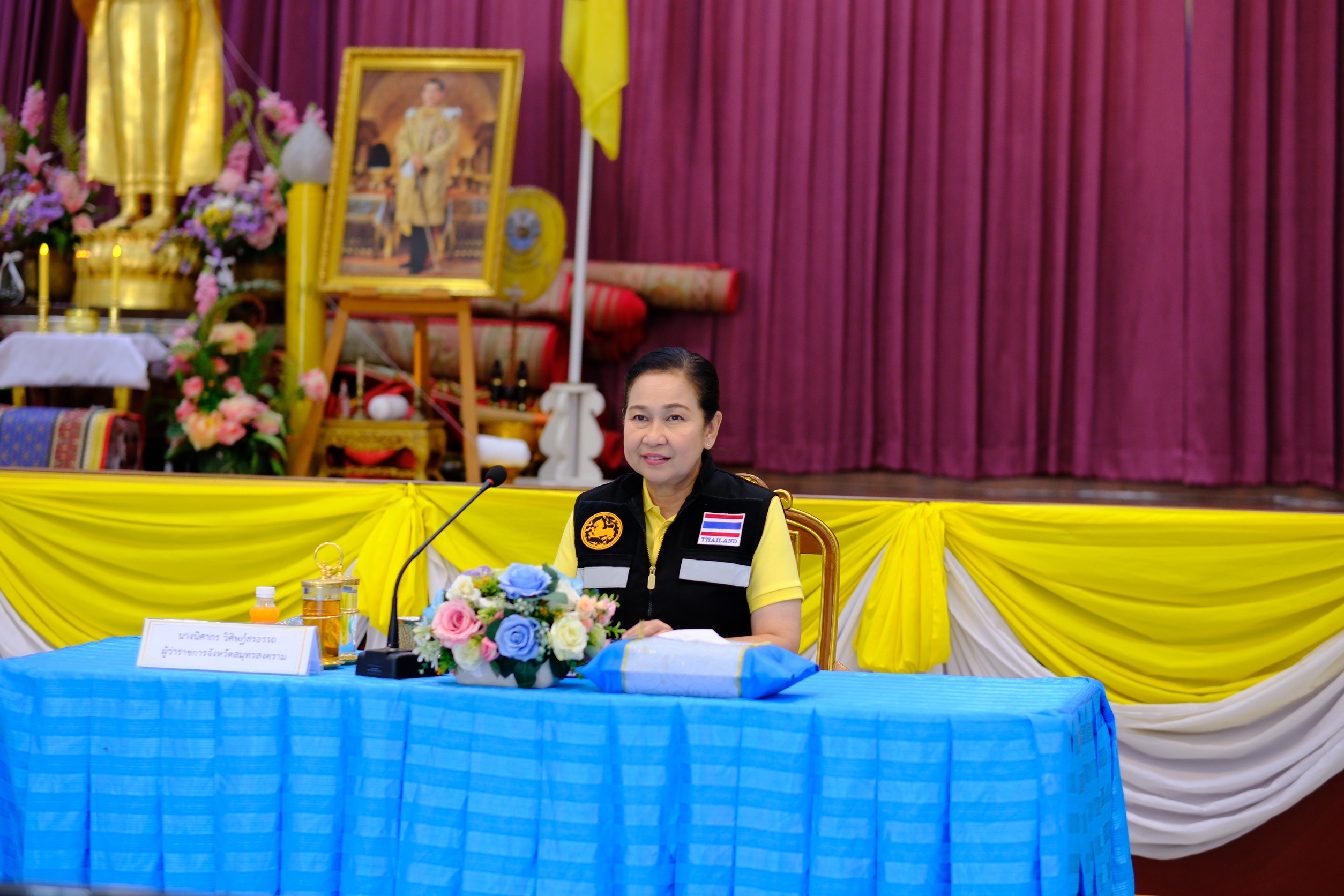 พช.สมุทรสงคราม ร่วมเป็นคณะในการลงพื้นที่มอบนโยบายและแนวทางการปฏิบัติราชการ ในเขตอำเภอบางคนที จังหวัดสมุทรสงคราม