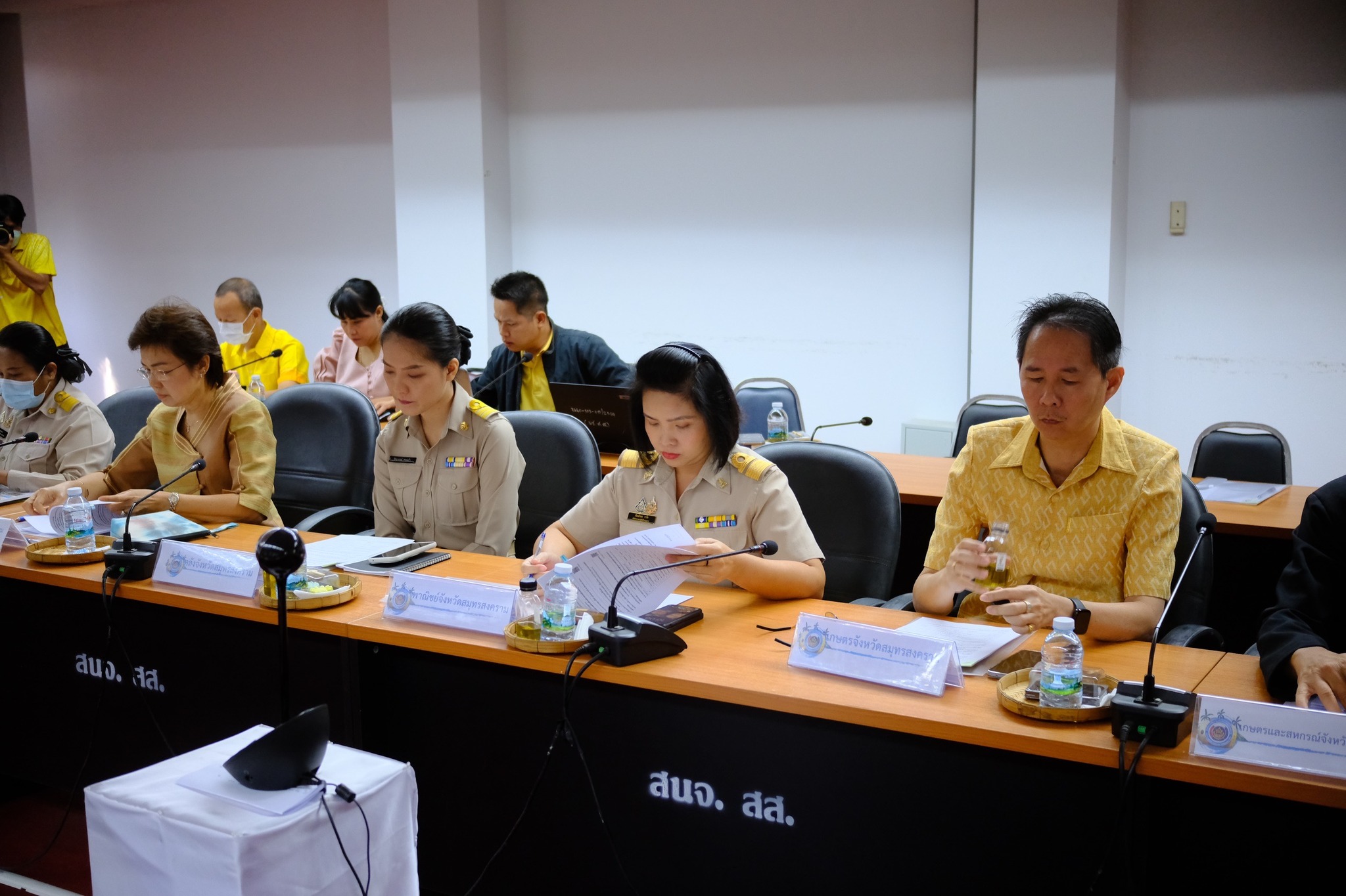 พช.สมุทรสงคราม จัดประชุมคณะกรรมการประสานและขับเคลื่อนนโยบายสานพลังประชารัฐประจำจังหวัด (คสป.) ครั้งที่ 1/2568