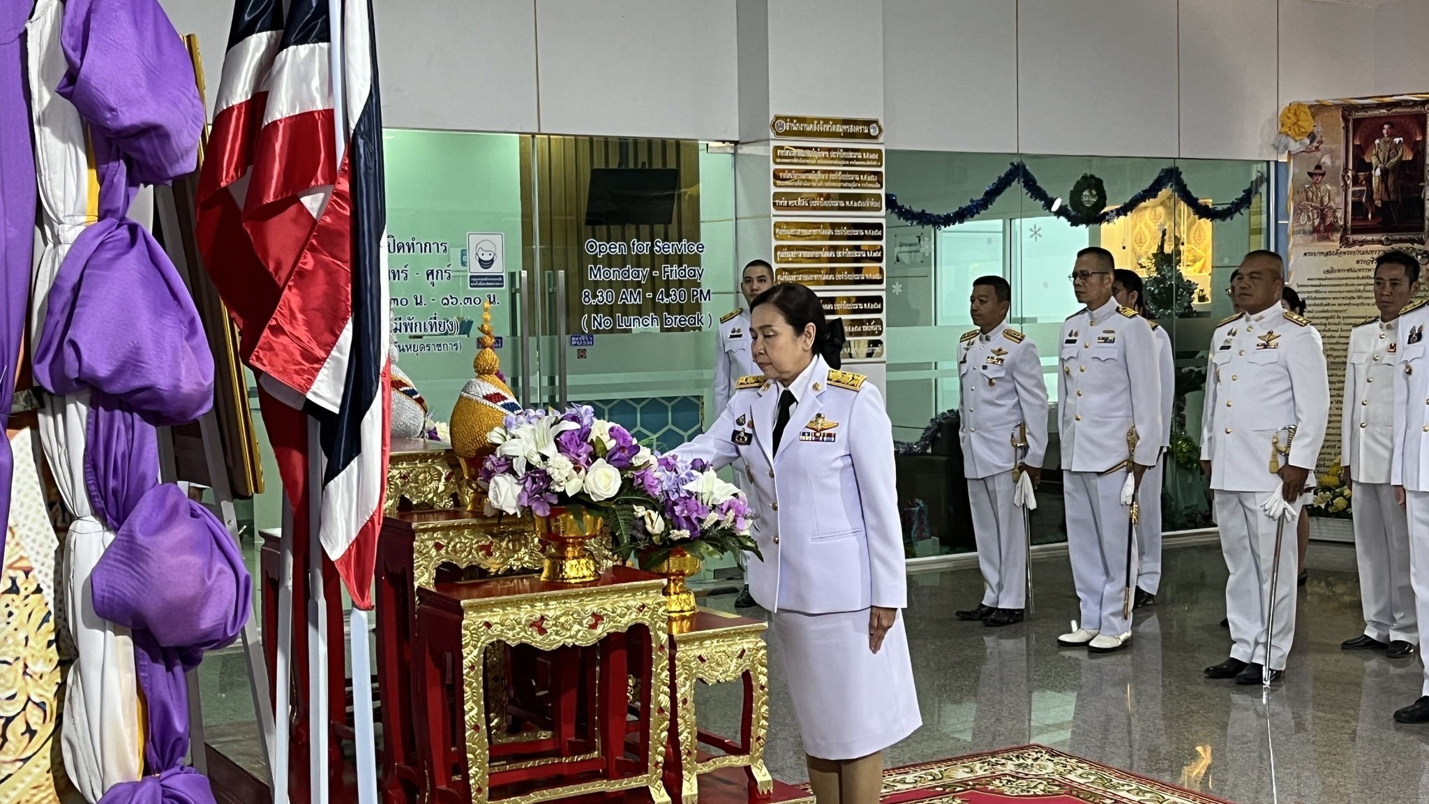พช.สมุทรสงคราม ร่วมพิธีรับพระราชทาน “พระพุทธสิรินธรเทพรัตน์มงคลภูวดลสันติ”