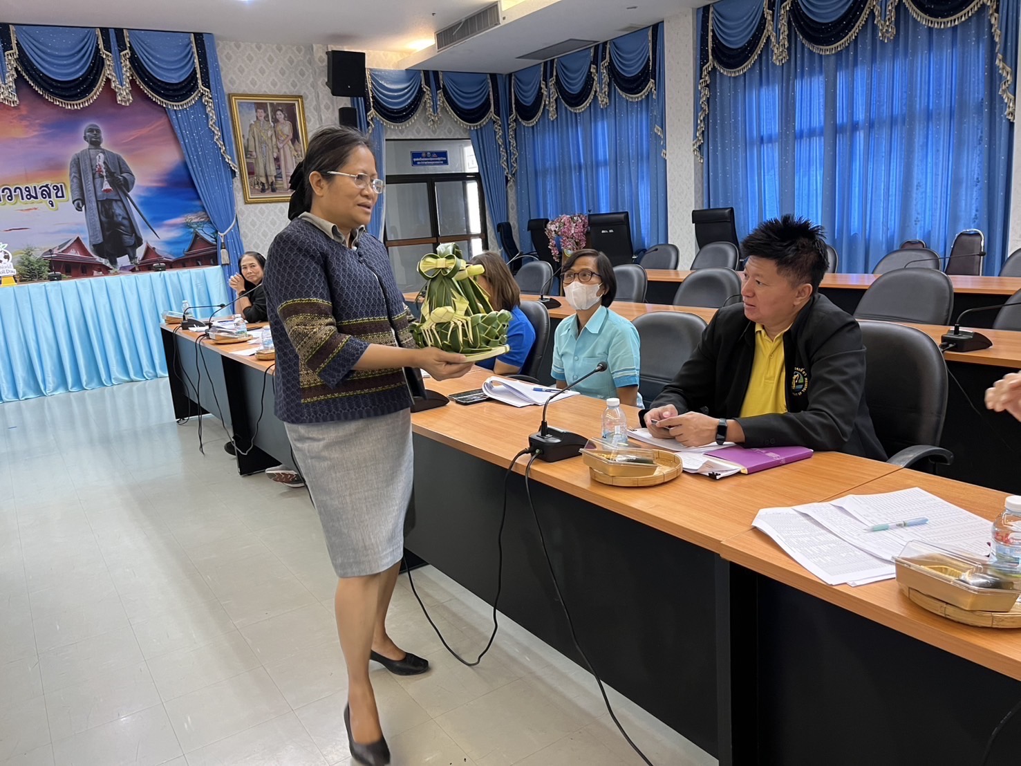 พช.สมุทรสงคราม ดำเนินโครงการส่งเสริมกระบวนการเครือข่ายองค์ความรู้ (Knowledge – Based OTOP : KBO) กิจกรรมที่ 1 พัฒนาศักยภาพเครือข่ายองค์ความรู้ (Knowledge – Based OTOP : KBO) จังหวัด ประจำปีงบประมาณ พ.ศ. 2568