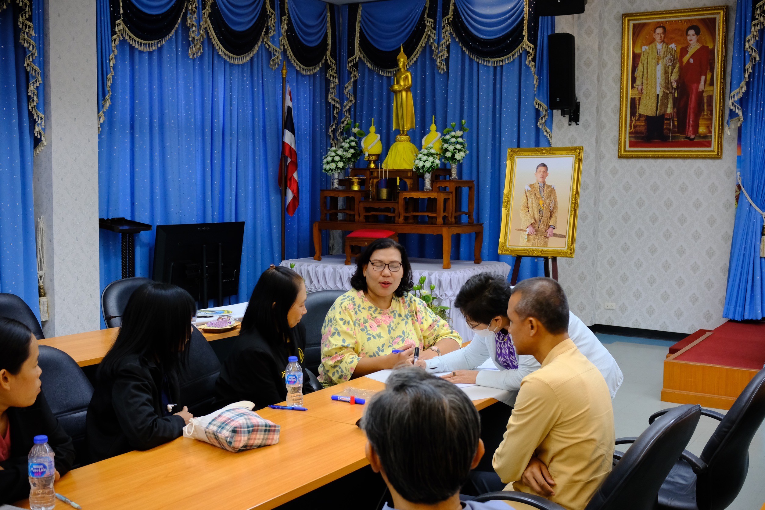 พช.สมุทรสงคราม จัดประชุมเชิงปฏิบัติการเสริมสร้างการบูรณาการกลไกขับเคลื่อนการขจัดความยากจน ระดับจังหวัด ประจำปีงบประมาณ 2568