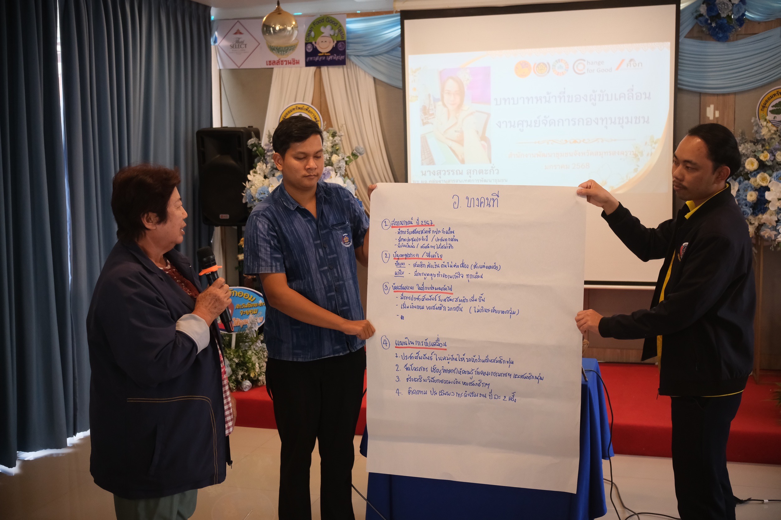 พช.สมุทรสงคราม ดำเนินการประชุมเชิงปฏิบัติการเสริมสร้างศักยภาพการขับเคลื่อนการออมและการพัฒนาทักษะทางการเงิน (Financial Literacy) ระดับจังหวัด