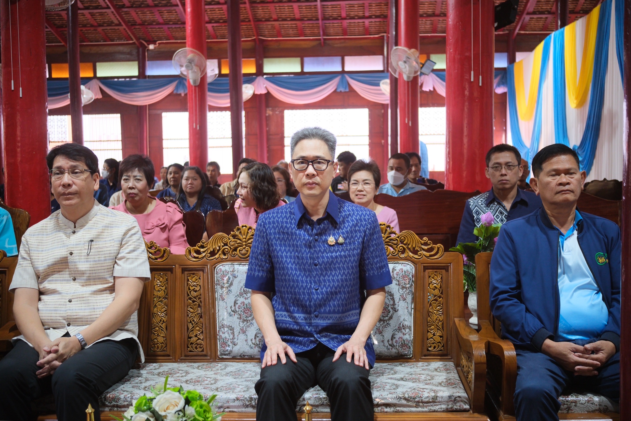 พช.สมุทรสงคราม จัดกิจกรรมเนื่องในวาระครบรอบ 56 ปี โครงการพัฒนาผู้นำอาสาพัฒนาชุมชน จังหวัดสมุทรสงคราม ประจำปี 2568