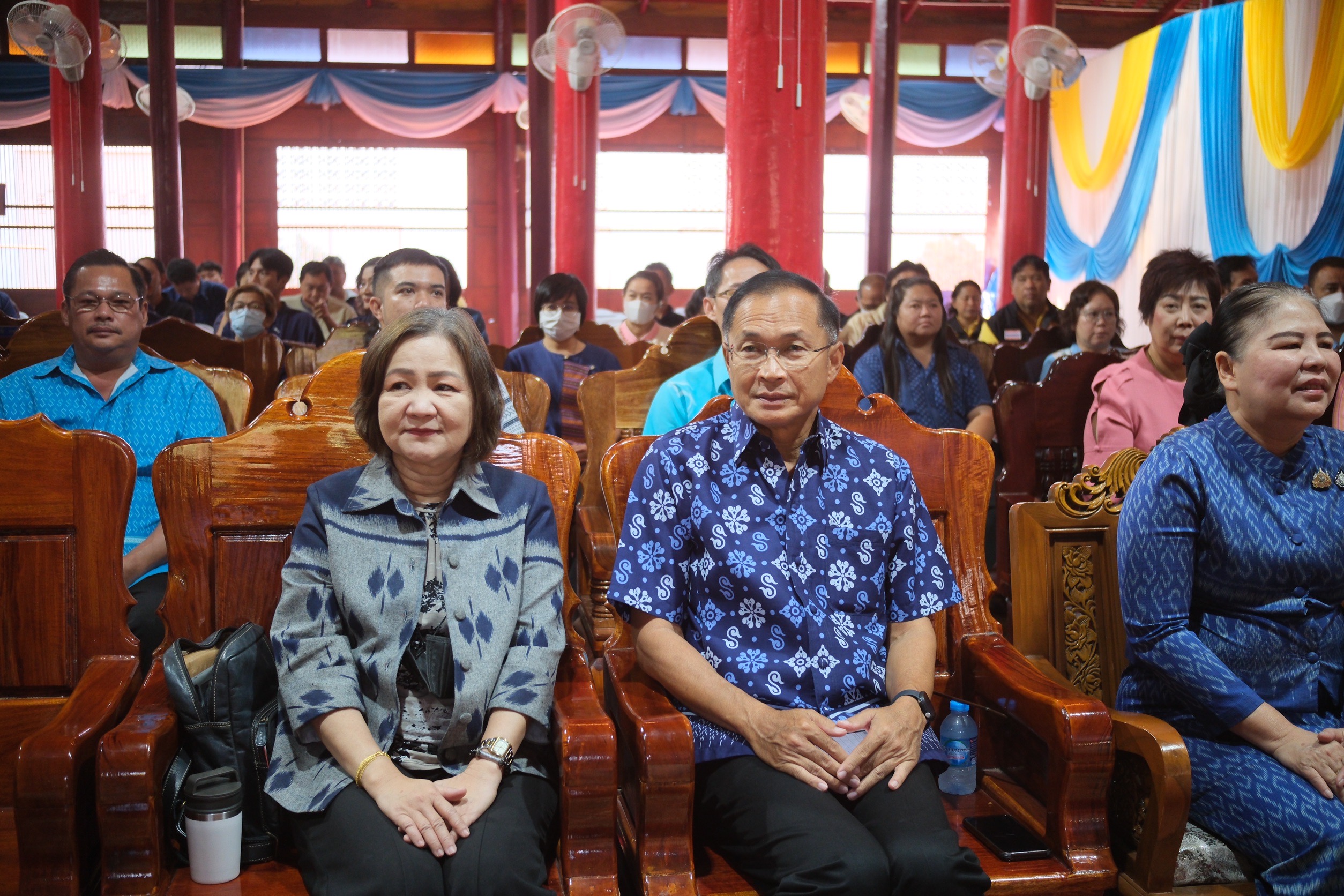 พช.สมุทรสงคราม จัดกิจกรรมเนื่องในวาระครบรอบ 56 ปี โครงการพัฒนาผู้นำอาสาพัฒนาชุมชน จังหวัดสมุทรสงคราม ประจำปี 2568