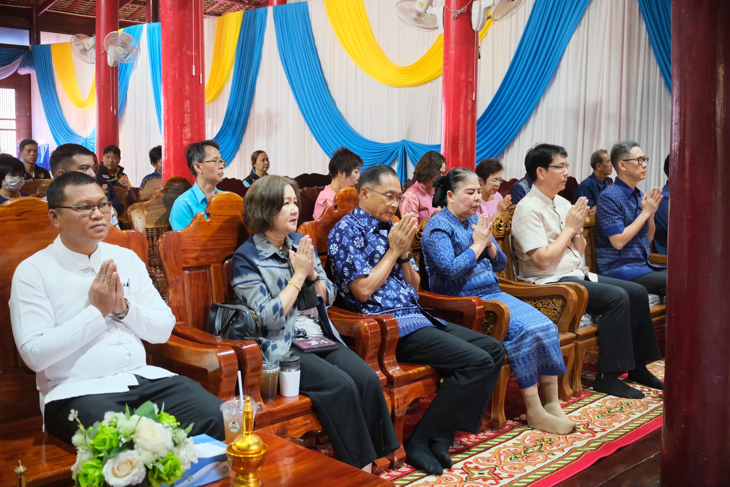 พช.สมุทรสงคราม จัดกิจกรรมเนื่องในวาระครบรอบ 56 ปี โครงการพัฒนาผู้นำอาสาพัฒนาชุมชน จังหวัดสมุทรสงคราม ประจำปี 2568