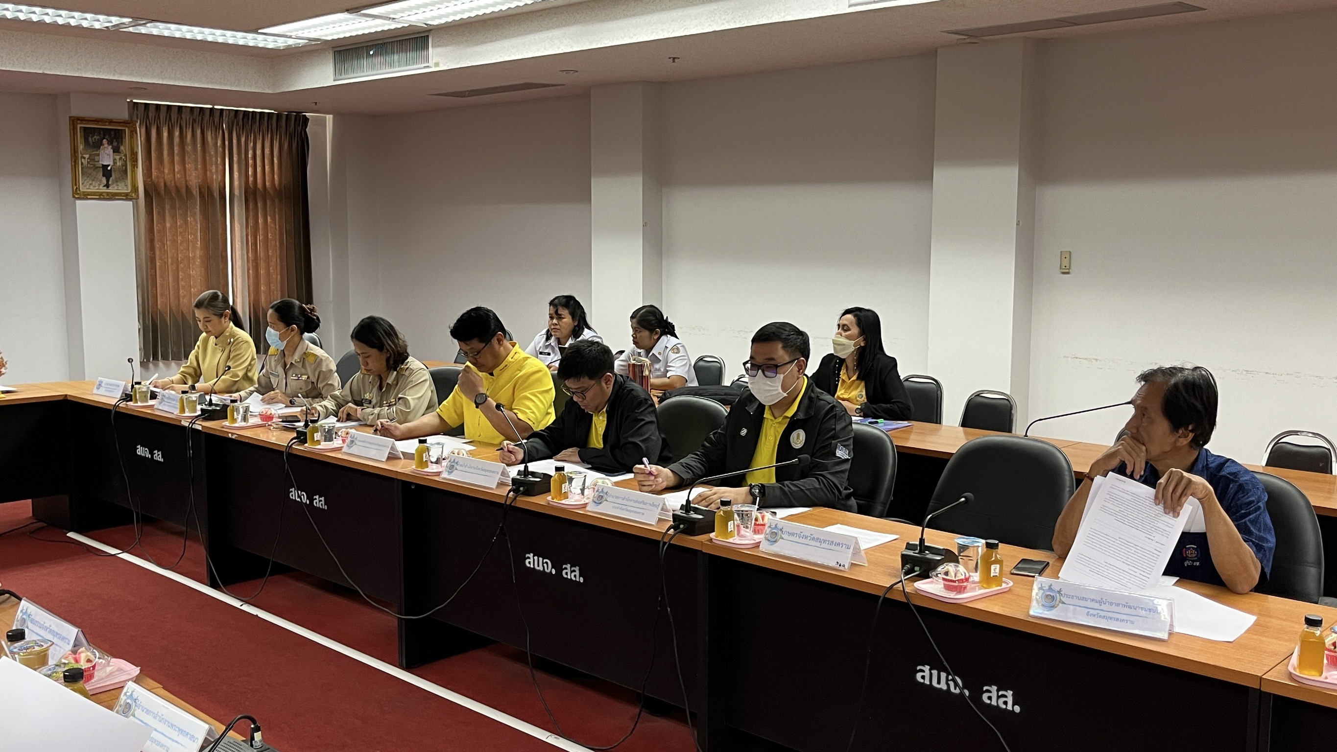 พช.สมุทรสงคราม จัดการประชุม คณะกรรมการบริหารกองทุนพัฒนาเด็กชนบทจังหวัดสมุทรสงคราม ครั้งที่ 1/2568