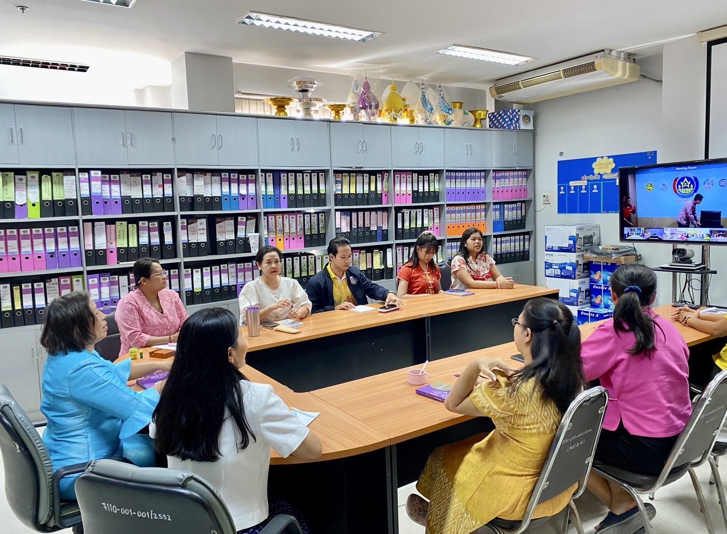 พช.สมุทรสงคราม ร่วมประชุมกรมการพัฒนาชุมชน ครั้งที่ 1/2568 ประจำเดือนมกราคม 2568