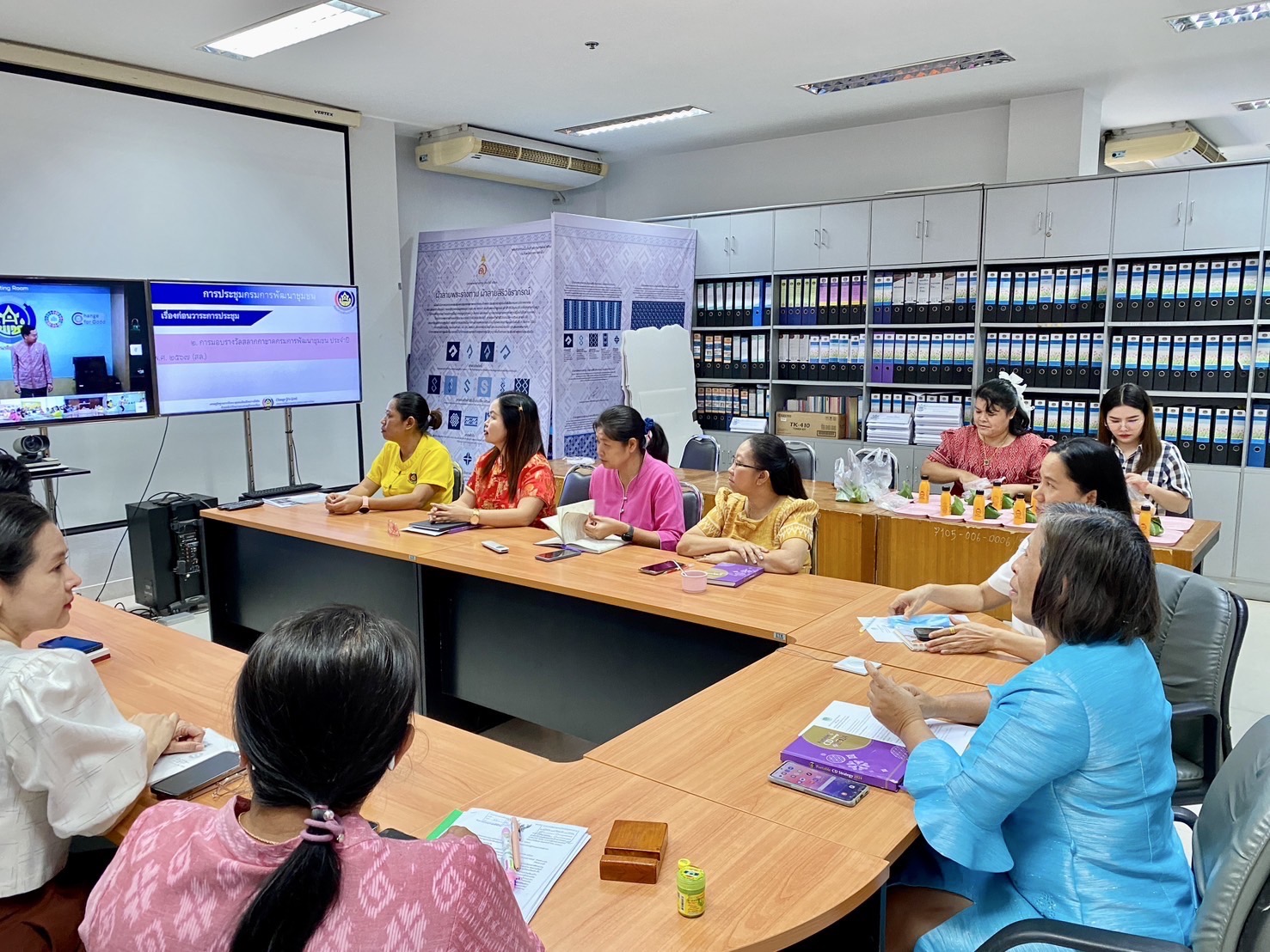 พช.สมุทรสงคราม ร่วมประชุมกรมการพัฒนาชุมชน ครั้งที่ 1/2568 ประจำเดือนมกราคม 2568