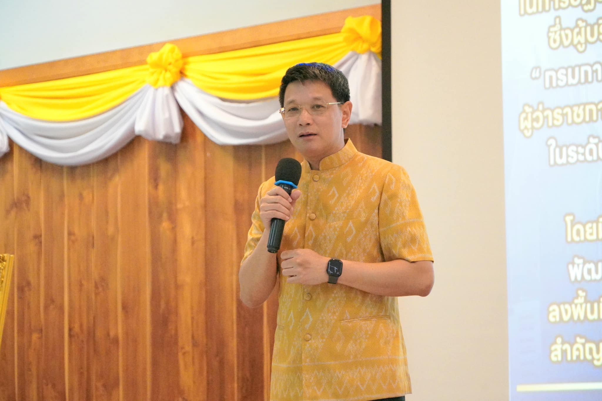 พช.สมุทรสงคราม ร่วมโครงการสนับสนุนการขับเคลื่อนนโยบายสู่การปฏิบัติ ประจำปี 2568