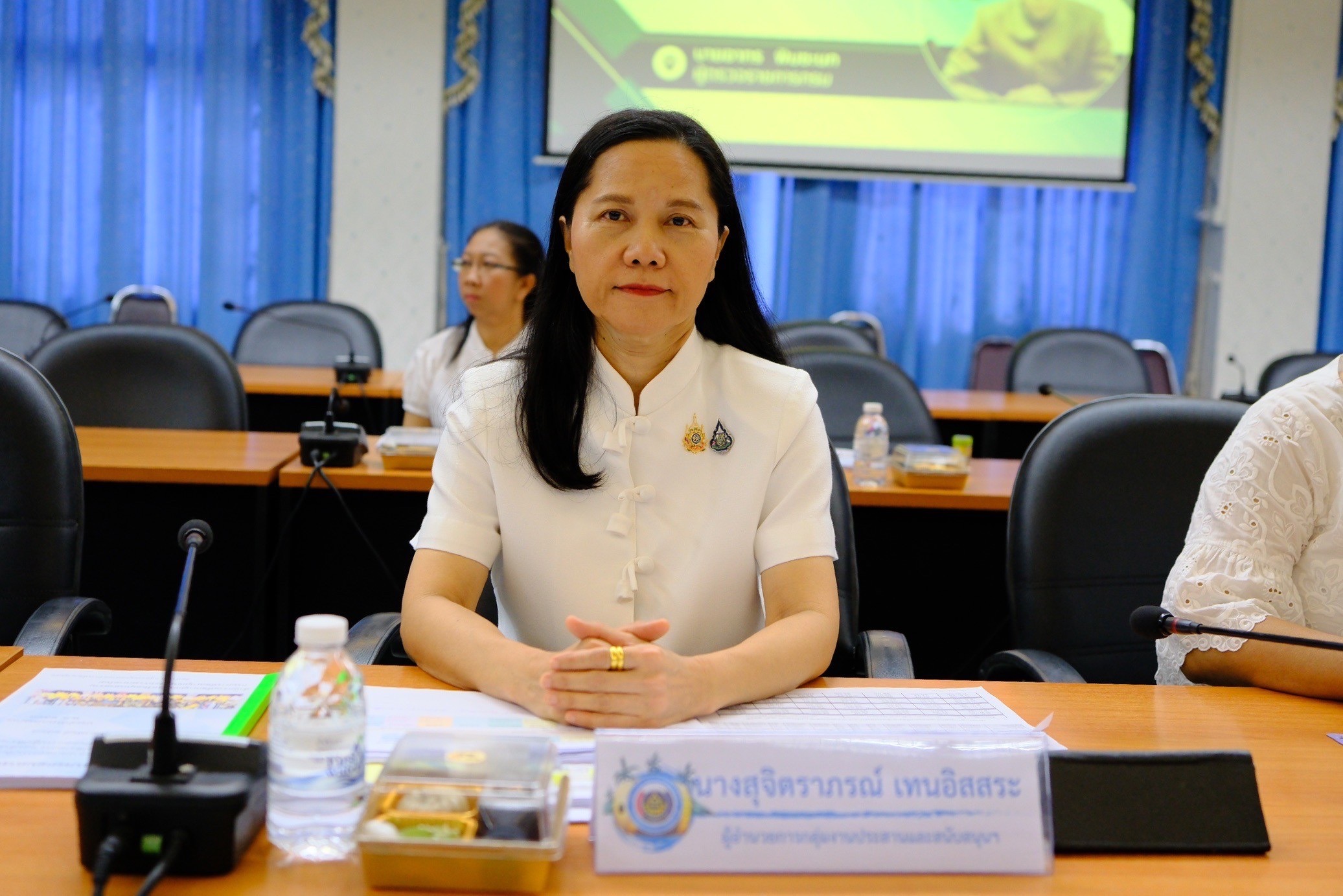 พช.สมุทรสงคราม ดำเนินประชุมเชิงปฏิบัติการการดำเนินงานตัวชี้วัดตามมาตรการปรับปรุงประสิทธิภาพในการปฏิบัติราชการ และตัวชี้วัดการประเมินผลการปฏิบัติราชการ กรมการพัฒนาชุมชนประจำปีงบประมาณ พ.ศ. 2568 และมอบนโยบายสำคัญของกรมการพัฒนาชุมชน