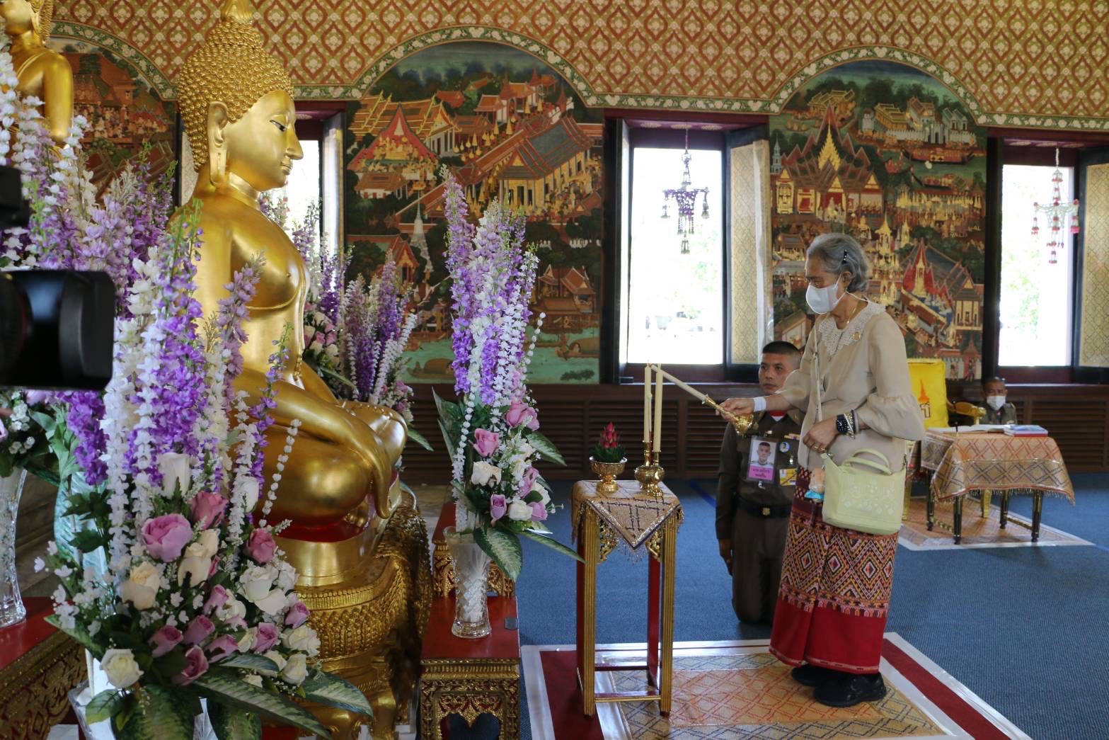 พช.สมุทรสงคราม ร่วมเข้าเฝ้าทูลละอองพระบาทรับเสด็จ สมเด็จพระกนิษฐาธิราชเจ้า กรมสมเด็จพระเทพรัตนราชสุดาฯ สยามบรมราชกุมารี