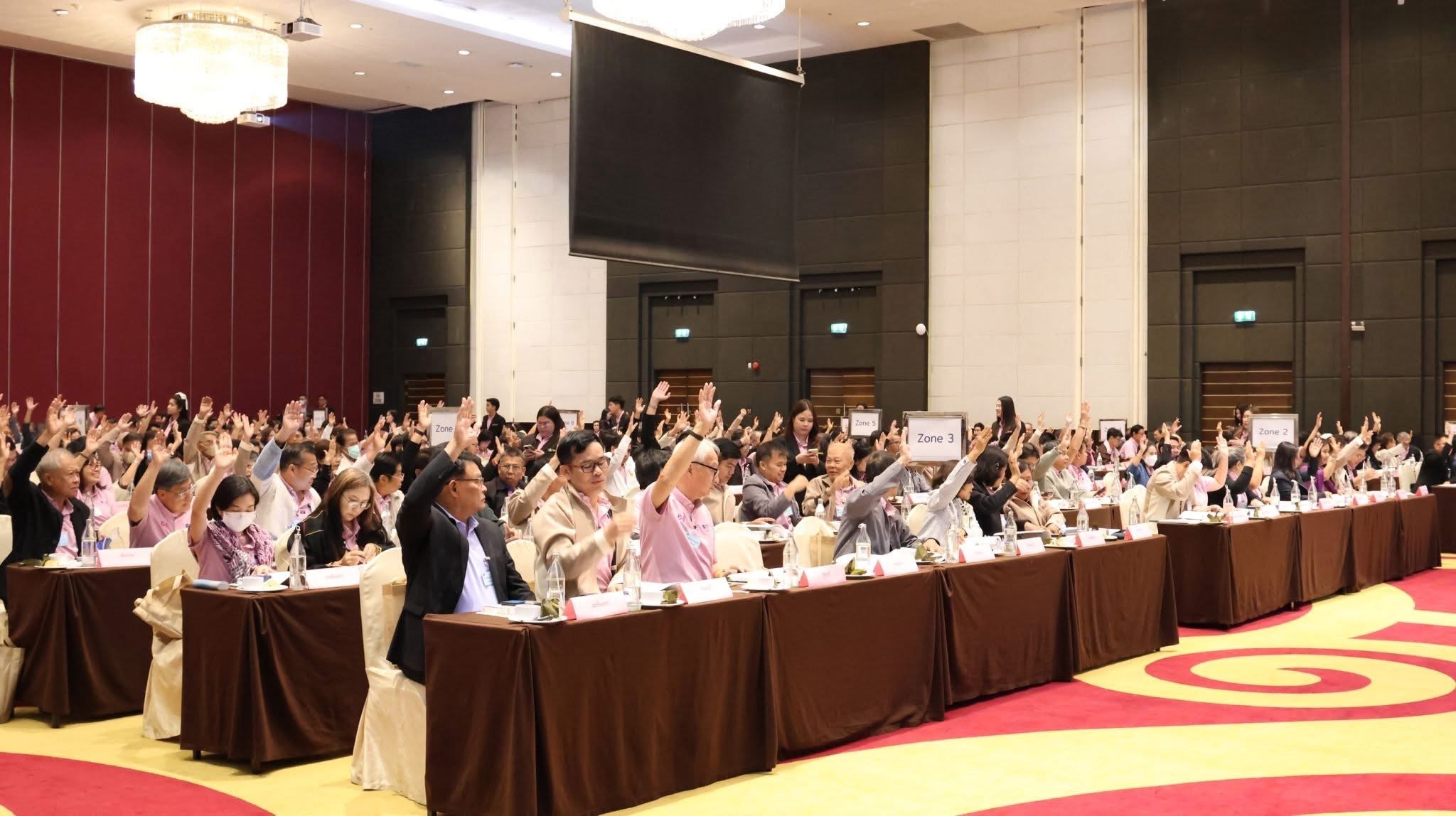 พช.สมุทรสงคราม ร่วมประชุมสามัญใหญ่ ประจำปี 2568 สหกรณ์ออมทรัพย์กรมการพัฒนาชุมชน จำกัด