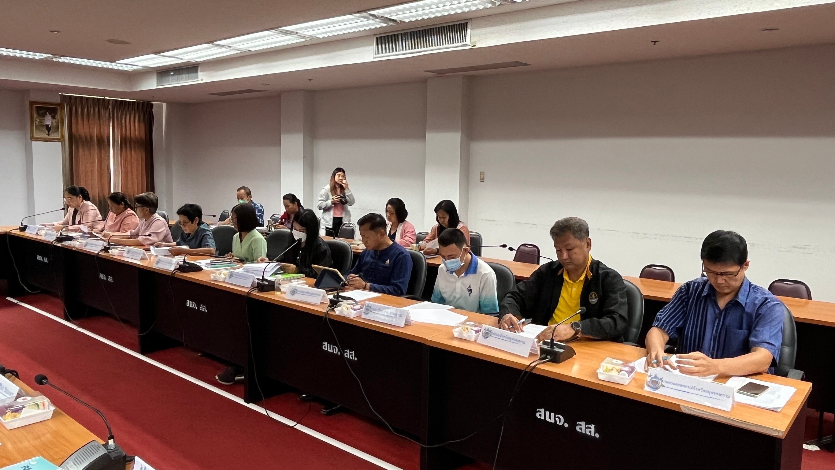 พช.สมุทรสงคราม จัดประชุมคณะทำงานสนับสนุนการขับเคลื่อนนโยบายสานพลังประชารัฐจังหวัดสมุทรสงคราม ครั้งที่ 1/2568