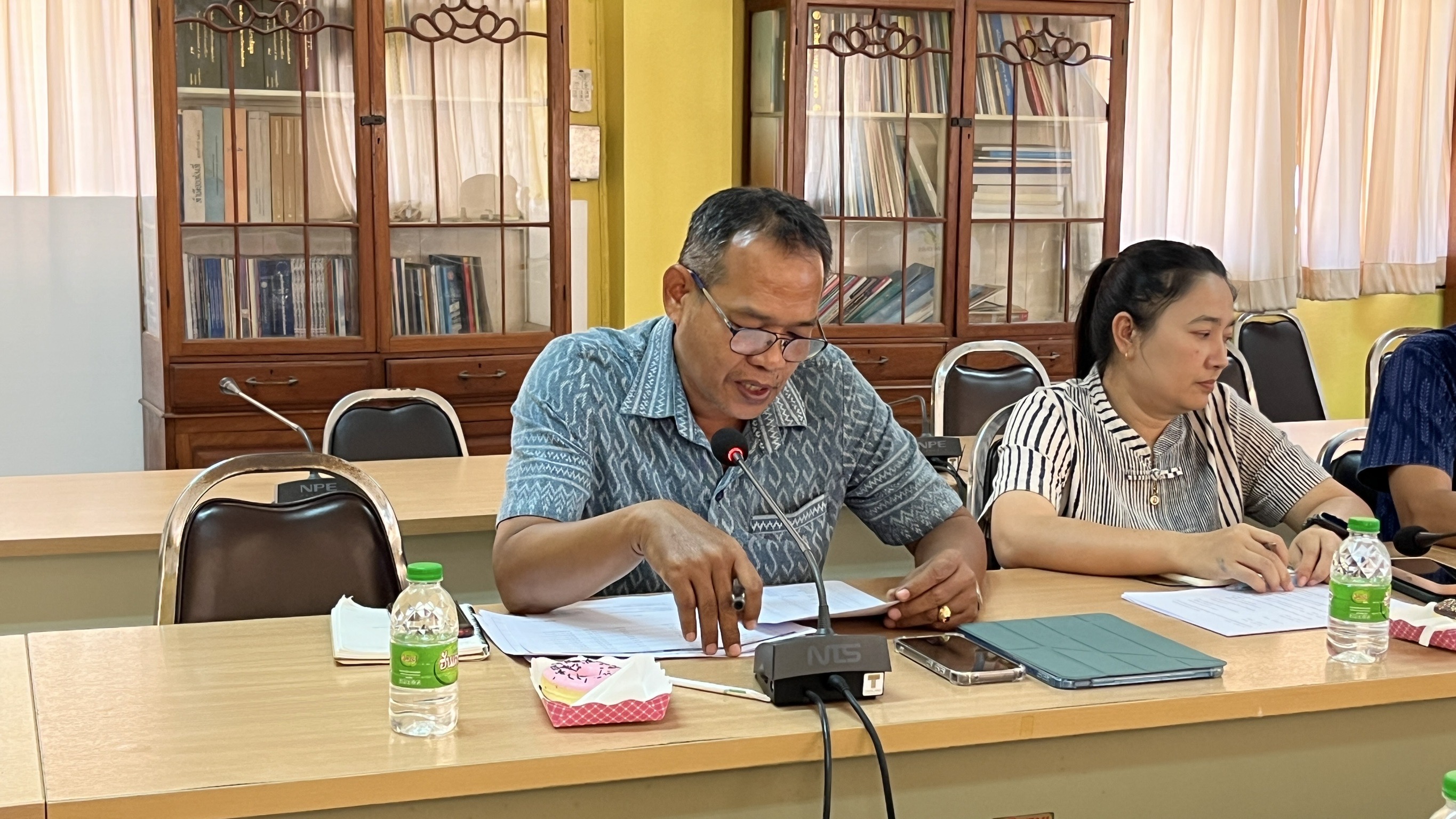พช.สมุทรสงคราม ลงพื้นที่สนับสนุนติดตาม การดำเนินงานพัฒนาชุมชน ในไตรมาสที่ 2 ประจำปีงบประมาณ 2568