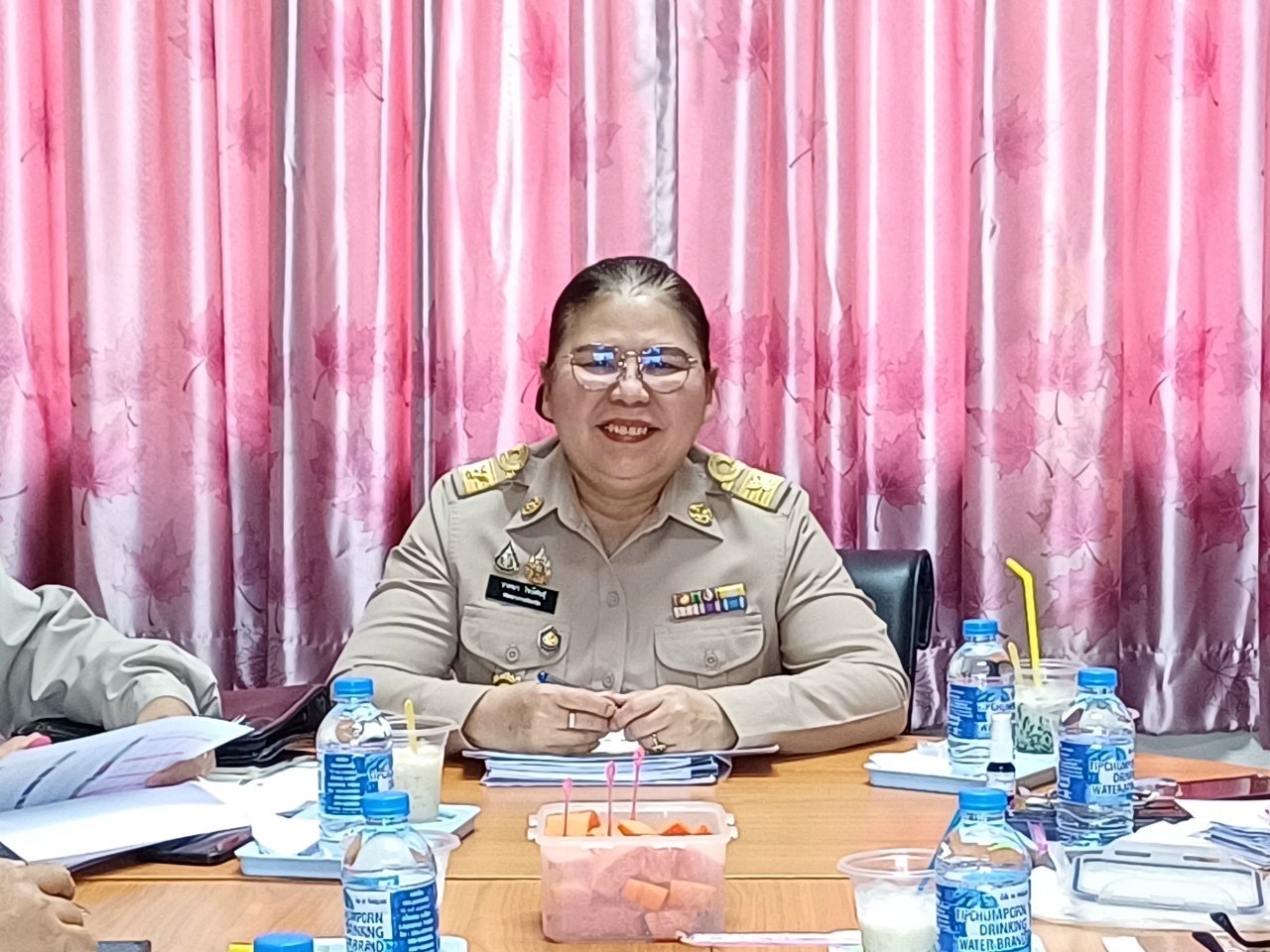 พช.สมุทรสงคราม ลงพื้นที่สนับสนุนติดตาม การดำเนินงานพัฒนาชุมชน ในไตรมาสที่ 2 ประจำปีงบประมาณ 2568