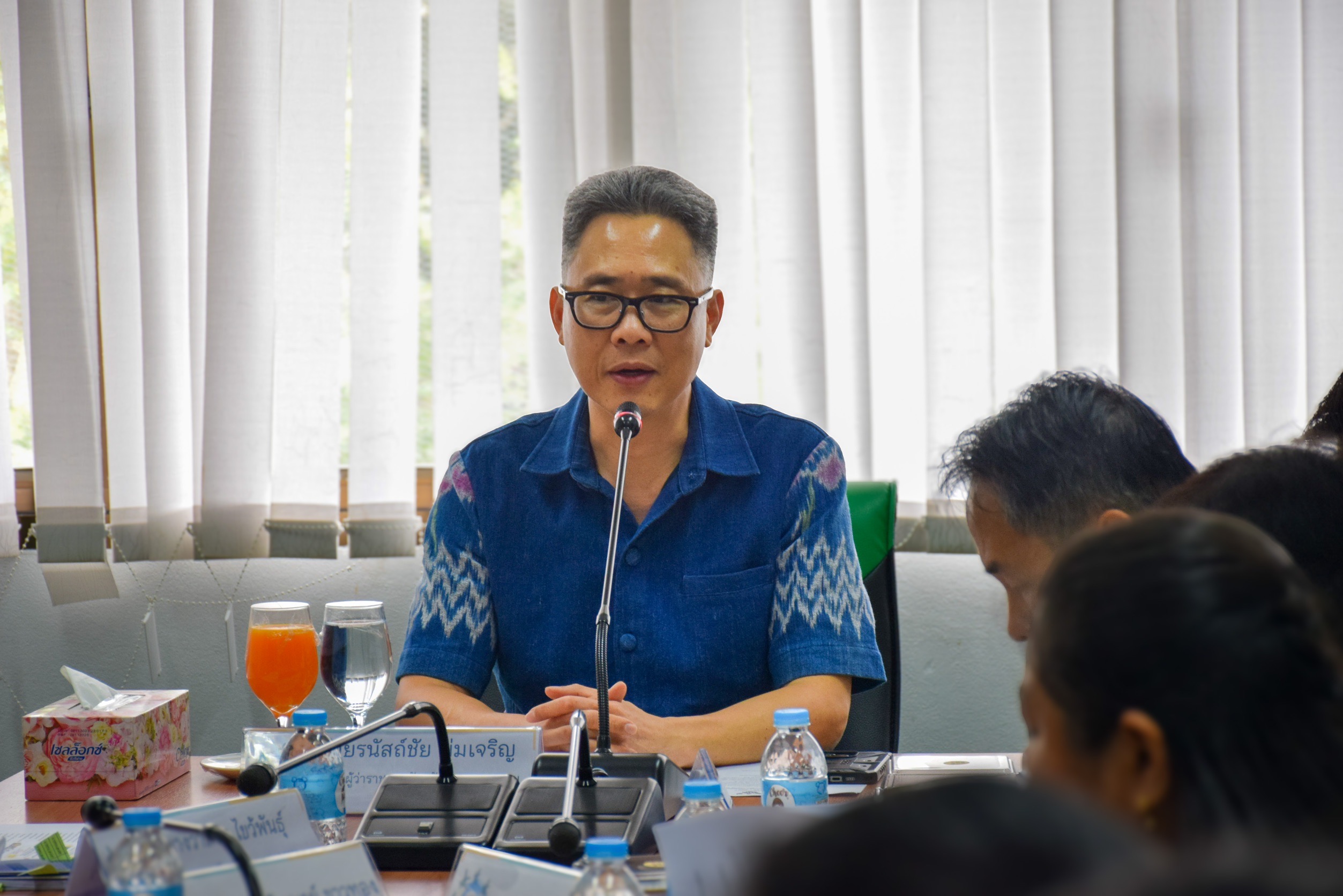 พช.สมุทรสงคราม จัดประชุมคณะกรรมการตรวจประเมินศักยภาพศูนย์เรียนรู้การพัฒนาคุณภาพชีวิตตามหลักทฤษฎีใหม่ประยุกต์สู่ “โคก หนอง นา” ระดับจังหวัด ครั้งที่ 1/2568