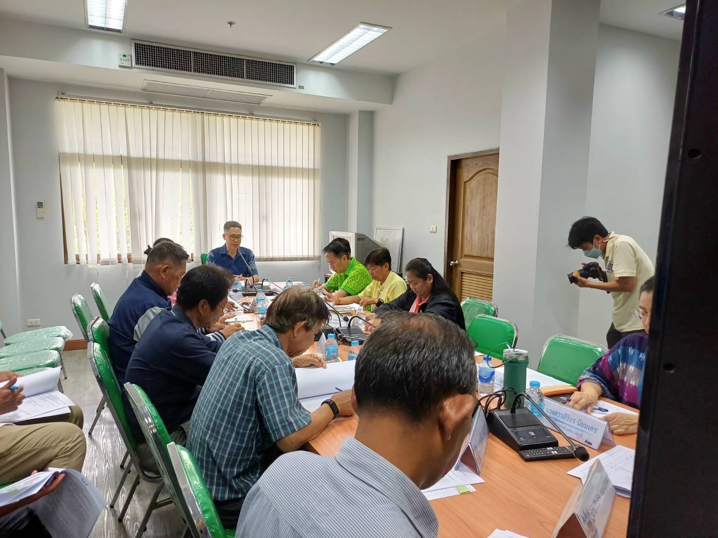พช.สมุทรสงคราม จัดประชุมคณะกรรมการตรวจประเมินศักยภาพศูนย์เรียนรู้การพัฒนาคุณภาพชีวิตตามหลักทฤษฎีใหม่ประยุกต์สู่ “โคก หนอง นา” ระดับจังหวัด ครั้งที่ 1/2568