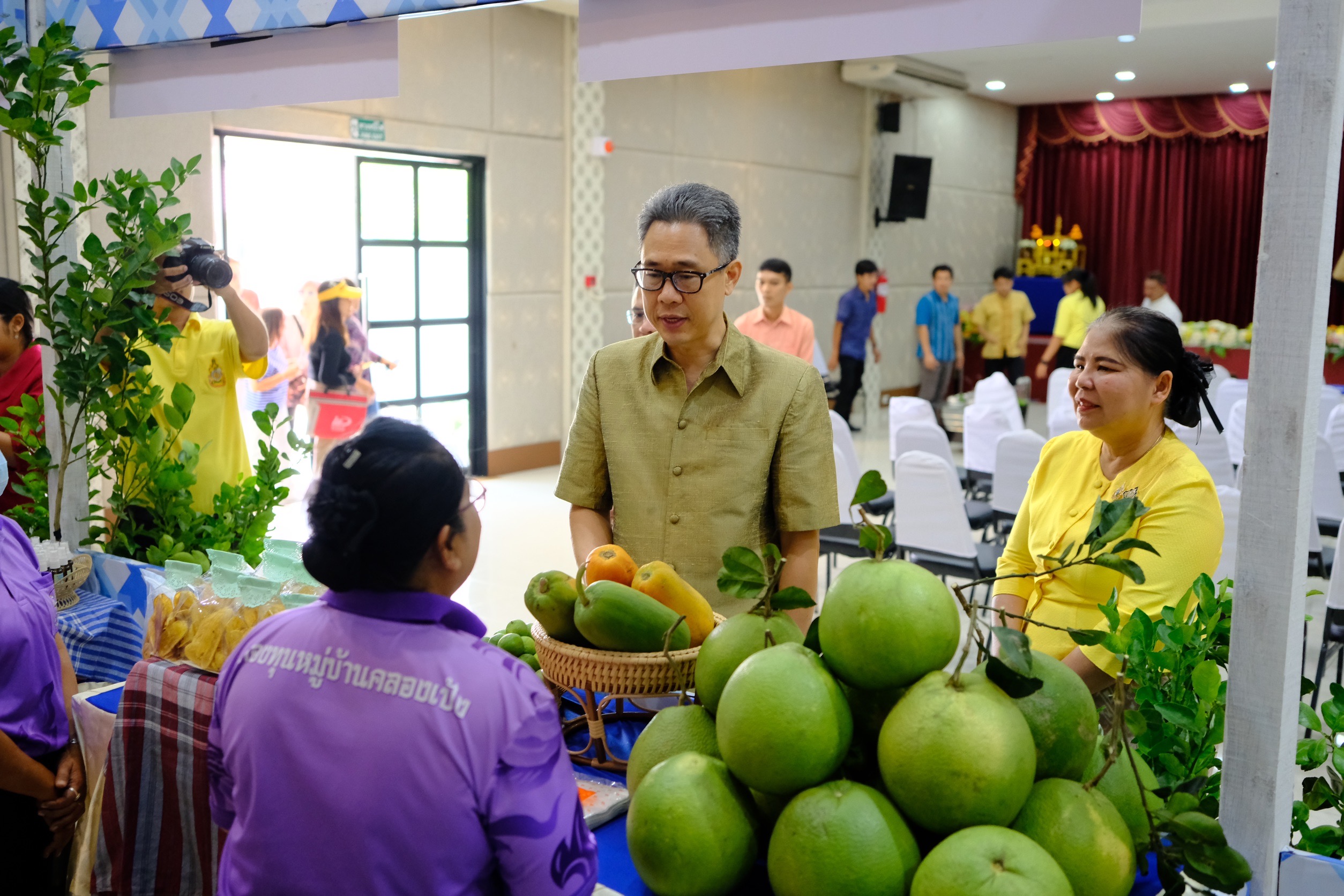พช.สมุทรสงคราม จัดโครงการมหกรรมการออม 51 ปี ทุนชุมชนขับเคลื่อนเศรษฐกิจฐานราก (ระดับภูมิภาค) จังหวัดสมุทรสงคราม