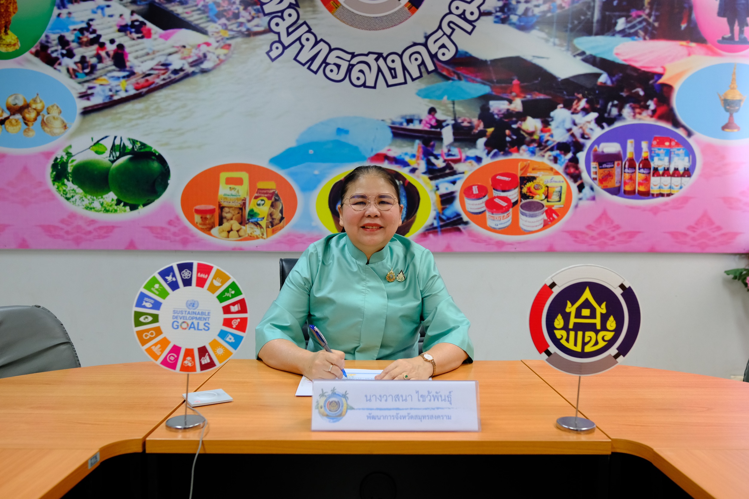 พช.สมุทรสงคราม ร่วมการประชุมชี้แจง เร่งรัด กำกับ ติดตามการดำเนินงานนกองทุนพัฒนาบทบาทสตรี ครั้งที่ 2/2568
