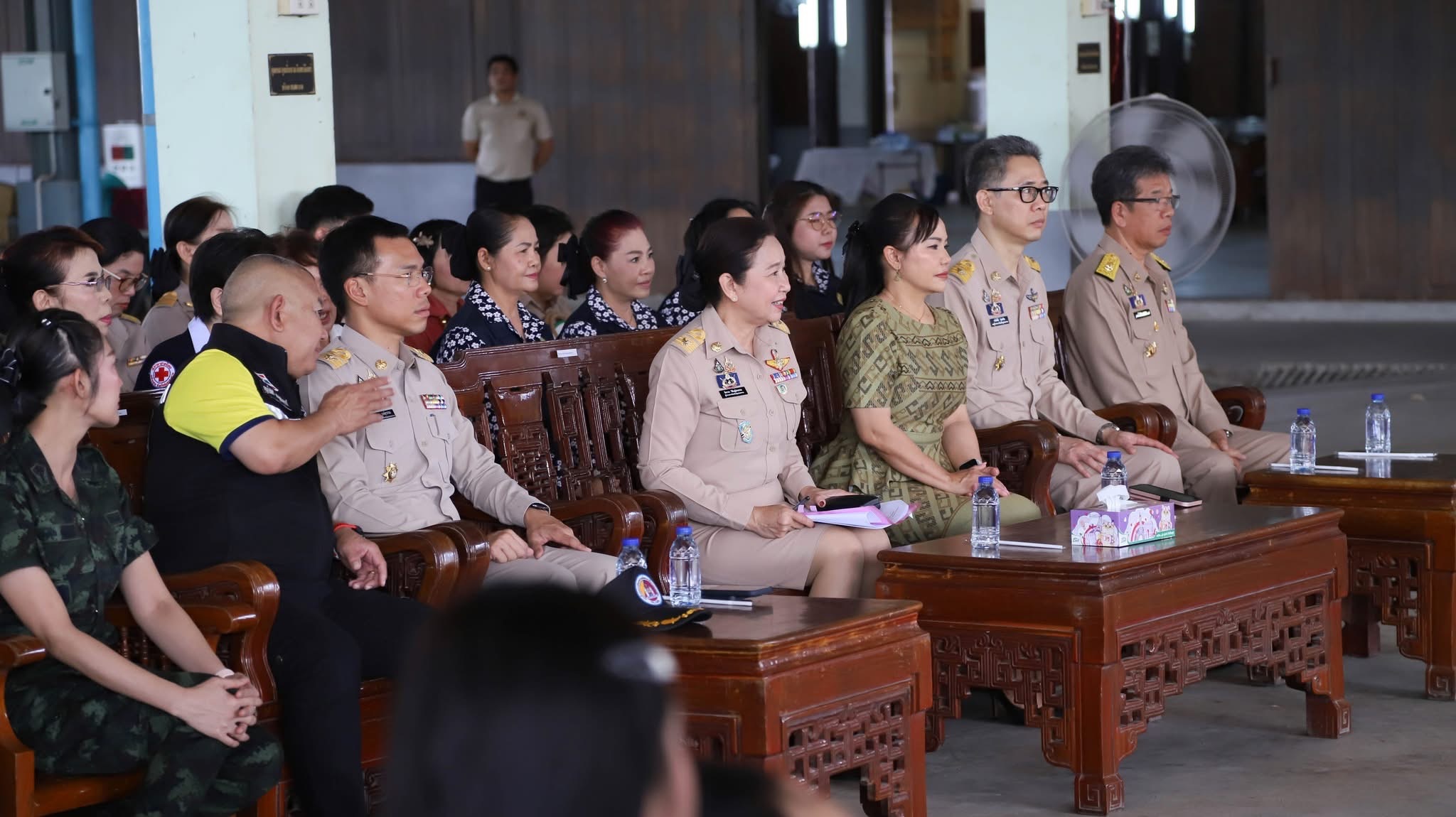 พช.สมุทรสงคราม ร่วมโครงการเสริมสร้างความจงรักภักดีต่อสถาบัน บำบัดทุกข์ บำรุงสุข สร้างรอยยิ้มให้ประชาชน ประจำปีงบประมาณ พ.ศ. 2568 และหน่วยบริการจังหวัดสมุทรสงครามเคลื่อนที่ “บำบัดทุกข์ บำรุงสุข สร้างรอยยิ้มให้ประชาชน”