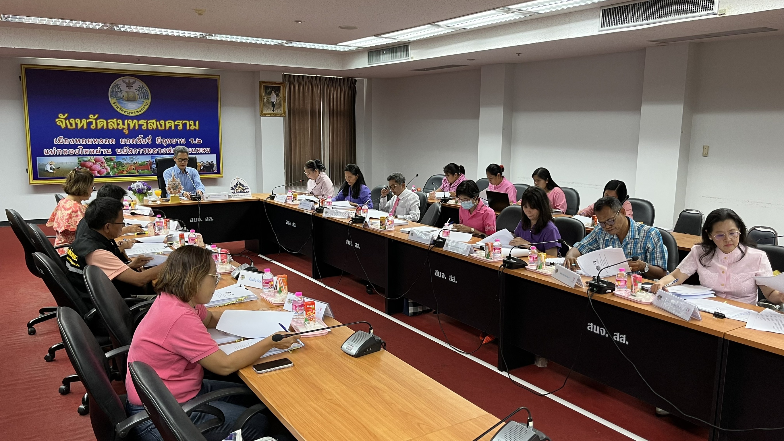พช.สมุทรสงคราม จัดการประชุมคณะอนุกรรมการบริหารกองทุนพัฒนาบทบาทสตรีระดับจังหวัด จังหวัดสมุทรสงคราม ครั้งที่ 3/2568