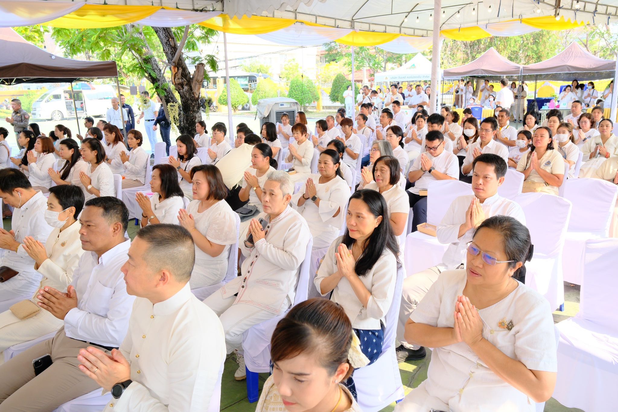 พช.สมุทรสงคราม ร่วมงานสมโภชศาลหลักเมืองและทำบุญเมืองจังหวัดสมุทรสงคราม ครบรอบ 124 ปี