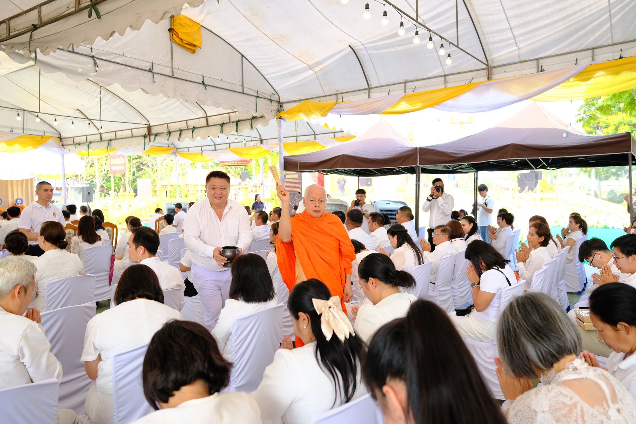 พช.สมุทรสงคราม ร่วมงานสมโภชศาลหลักเมืองและทำบุญเมืองจังหวัดสมุทรสงคราม ครบรอบ 124 ปี