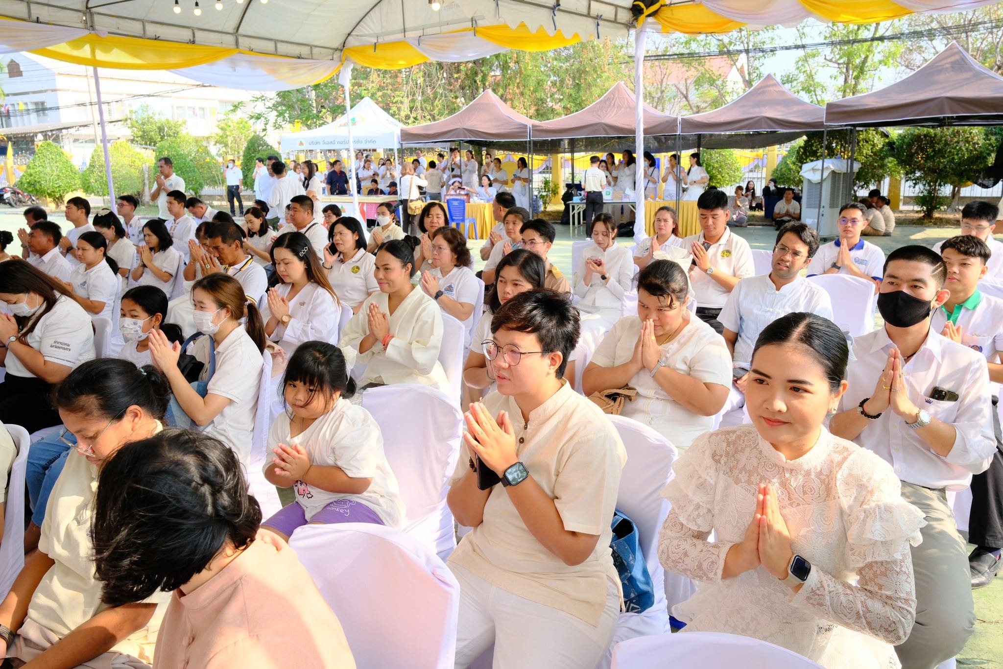 พช.สมุทรสงคราม ร่วมงานสมโภชศาลหลักเมืองและทำบุญเมืองจังหวัดสมุทรสงคราม ครบรอบ 124 ปี