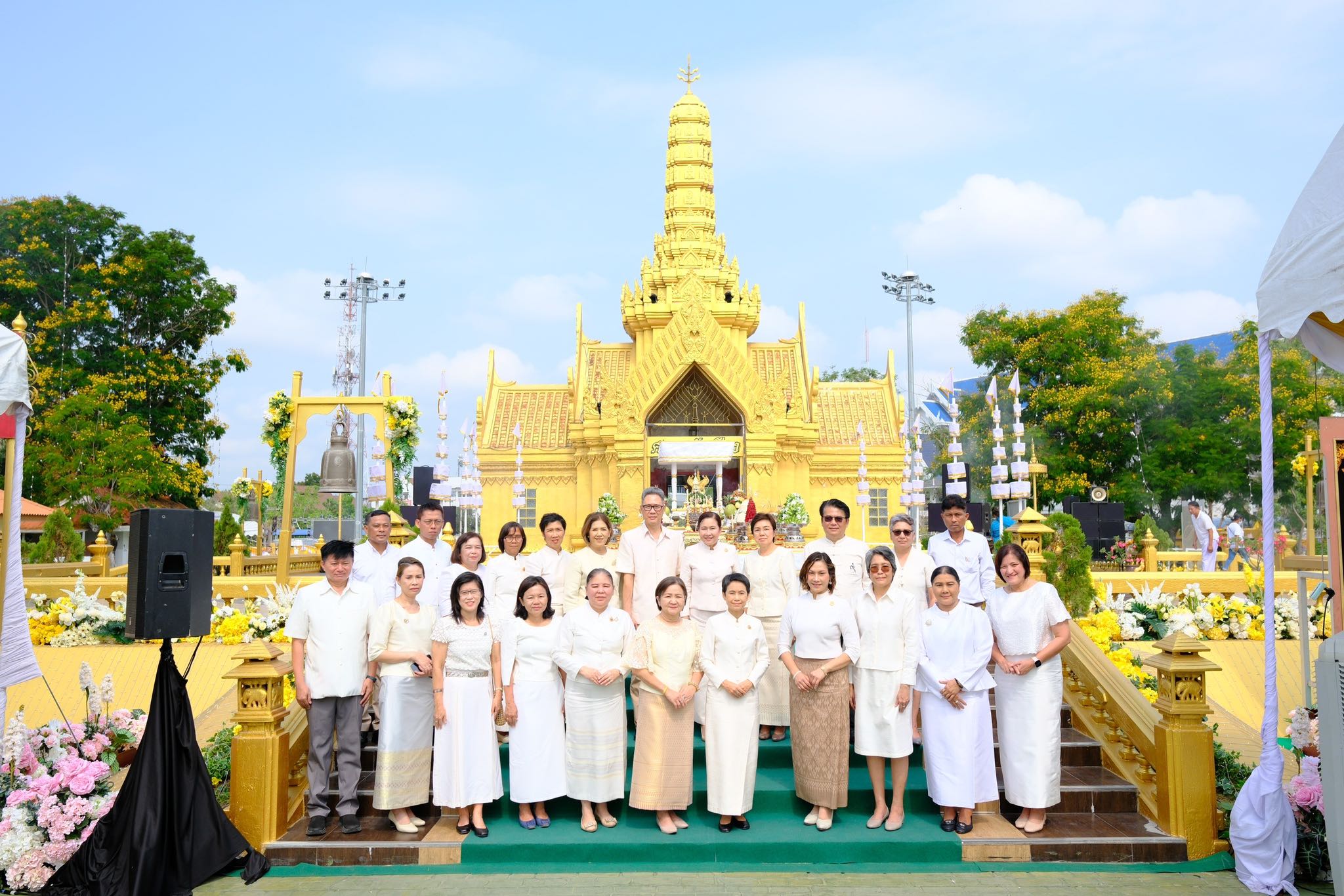 พช.สมุทรสงคราม ร่วมงานสมโภชศาลหลักเมืองและทำบุญเมืองจังหวัดสมุทรสงคราม ครบรอบ 124 ปี