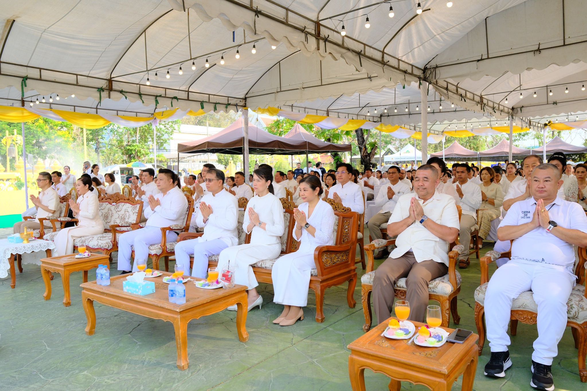 พช.สมุทรสงคราม ร่วมงานสมโภชศาลหลักเมืองและทำบุญเมืองจังหวัดสมุทรสงคราม ครบรอบ 124 ปี